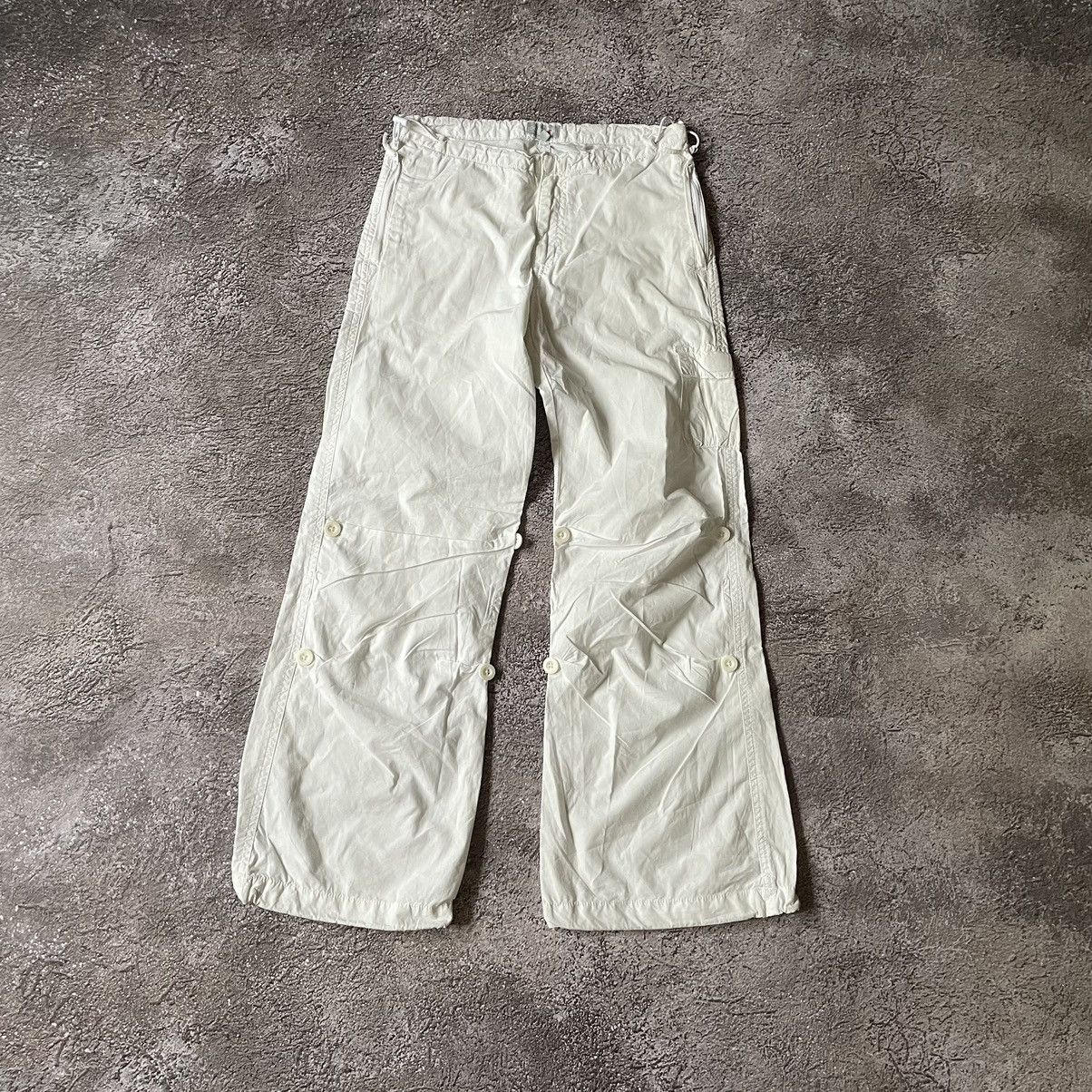 Vintage Vintage 90s Baggy Cargo Pants Streetwear Japan Faded Logo 28 Size 28" / US 6 / IT 42 - 3 Thumbnail