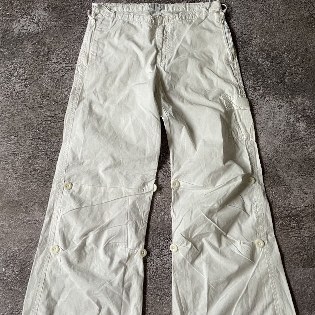 Vintage Vintage 90s Baggy Cargo Pants Streetwear Japan Faded Logo 28 Size 28" / US 6 / IT 42 - 4 Thumbnail