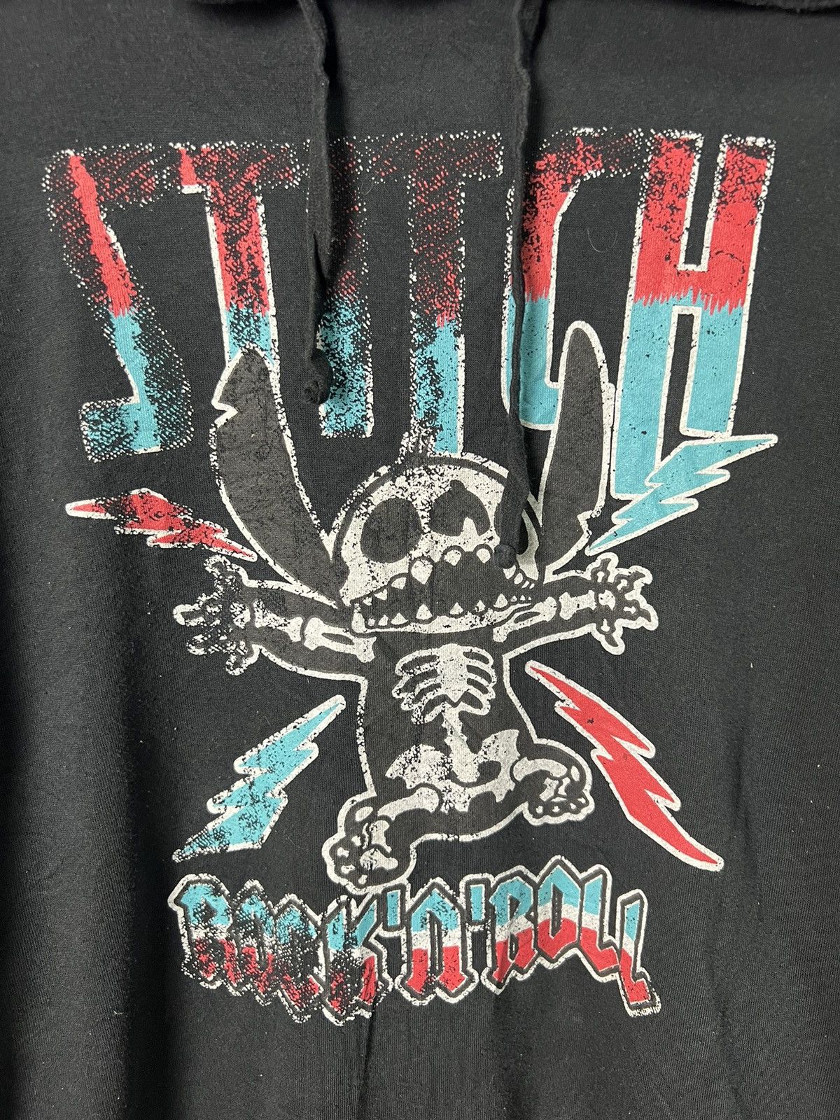 Cartoon Network 🔥Lilo & Stitch Rock n Roll Hoodies Size US M / EU 48-50 / 2 - 8 Thumbnail