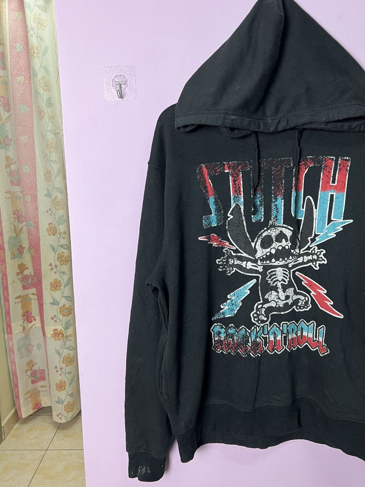 Cartoon Network 🔥Lilo & Stitch Rock n Roll Hoodies Size US M / EU 48-50 / 2 - 3 Thumbnail