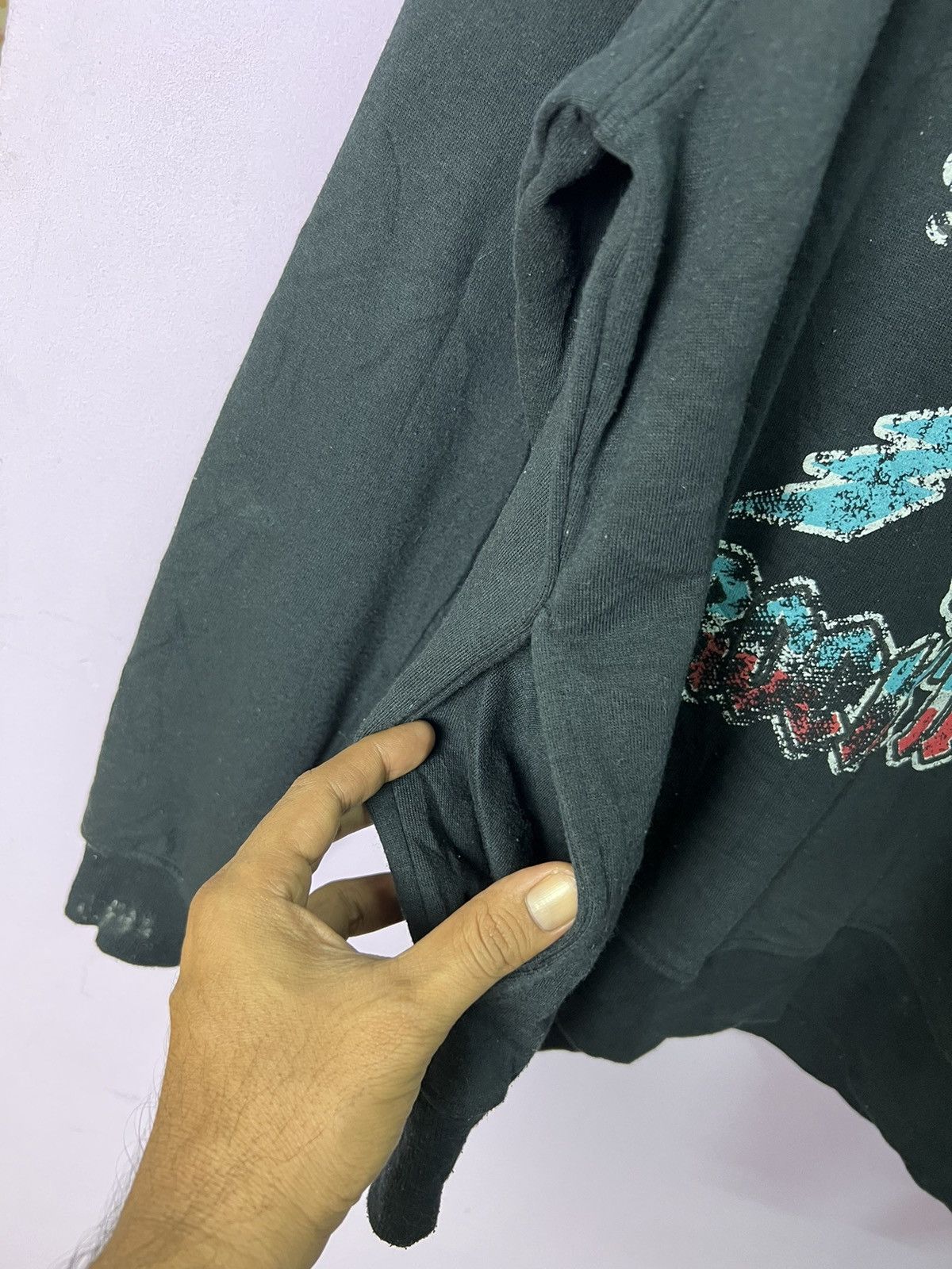 Cartoon Network 🔥Lilo & Stitch Rock n Roll Hoodies Size US M / EU 48-50 / 2 - 9 Thumbnail
