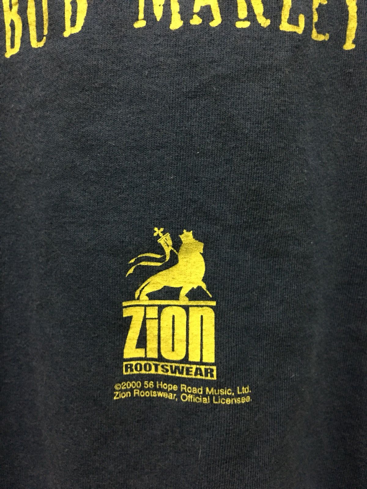 Band Tees × Bob Marley × Vintage Vintage 00 Bob Marley Double Sided Graphic T-Shirt Size US L / EU 52-54 / 3 - 5 Thumbnail