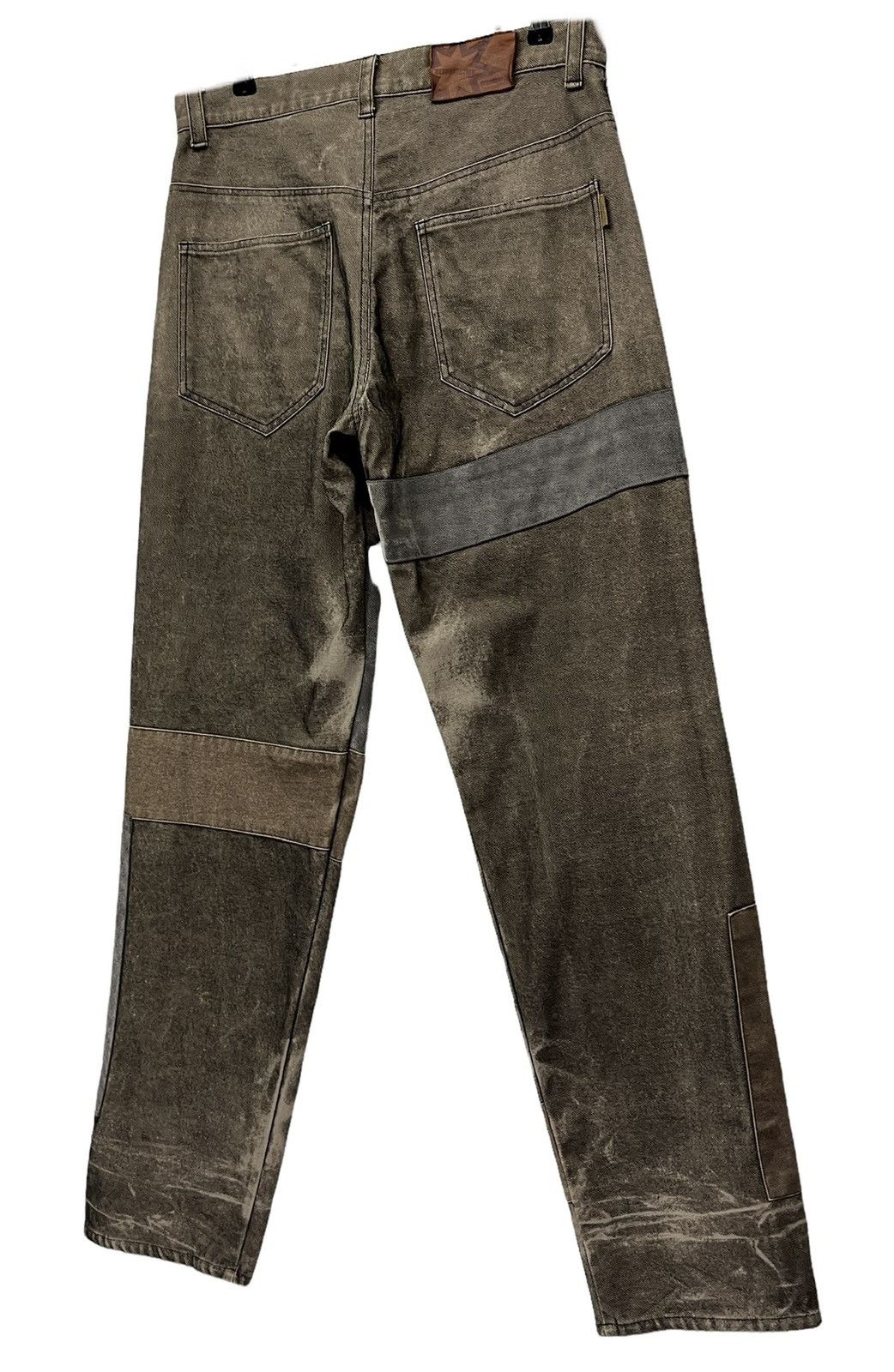 Clover Canyon 💥SICK PATCHWORK🔥Japanese Brand Street Fashion Distressed Size US 32 / EU 48 - 7 Thumbnail