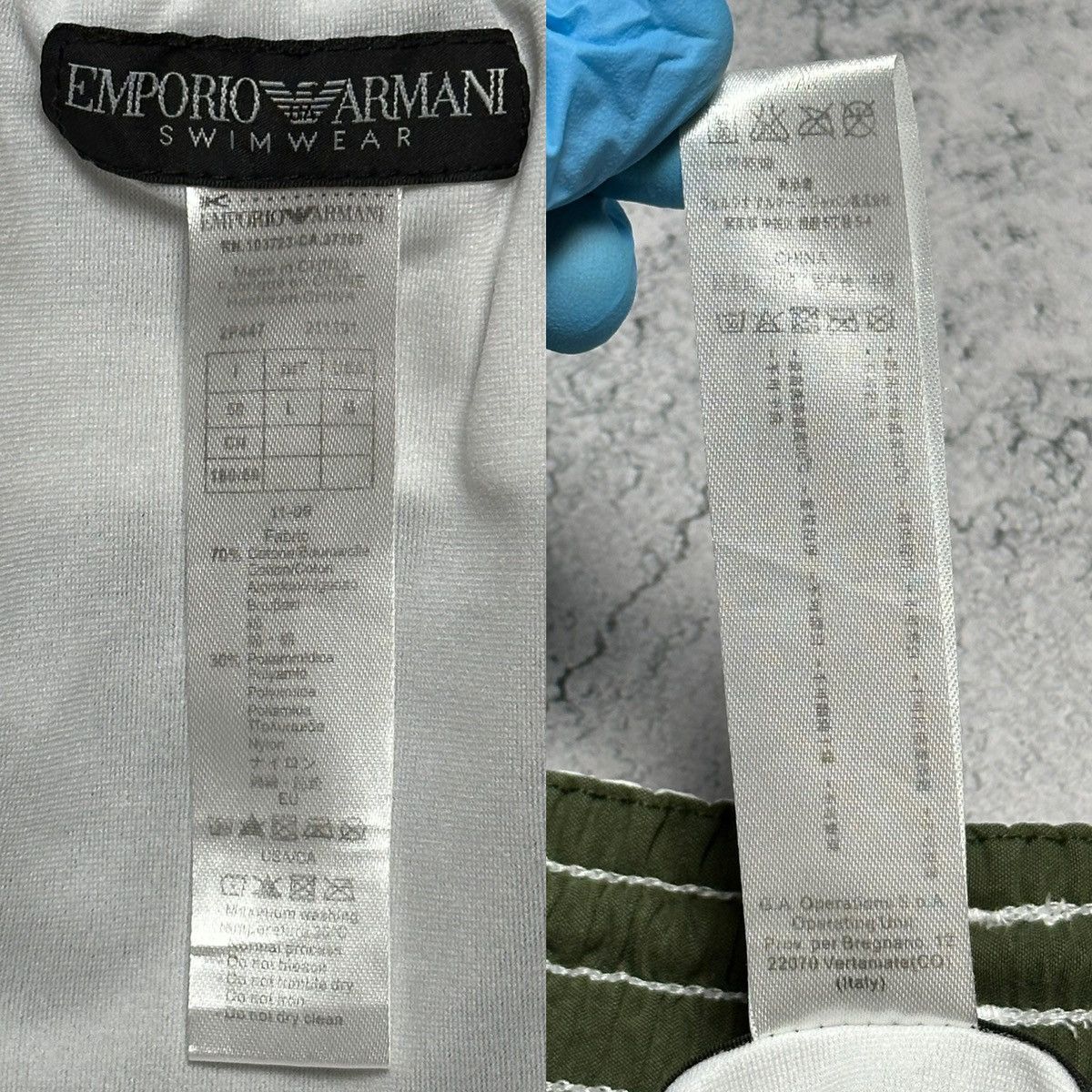 Armani Emporio Armani Swim Shorts Size US 32 / EU 48 - 12 Thumbnail