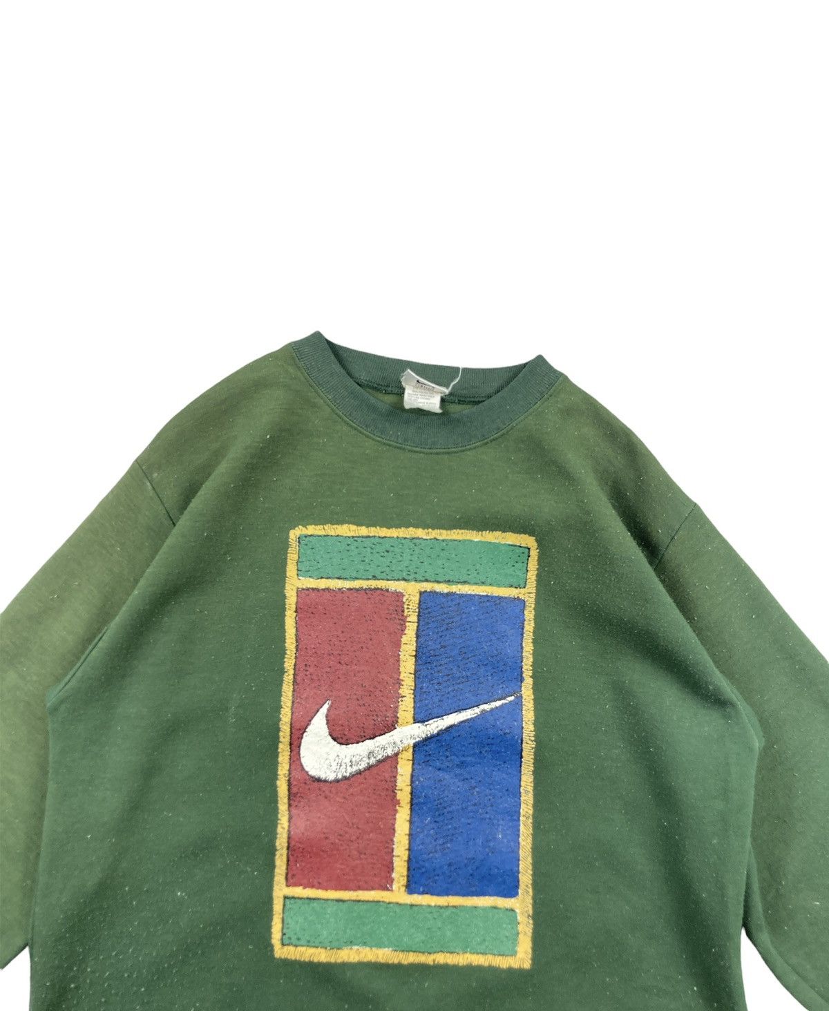 Nike × Vintage Vintage 90’s Nike Golf Sweatshirt Big Logo Long Nike Tag Size US XS / EU 42 / 0 - 2 Thumbnail