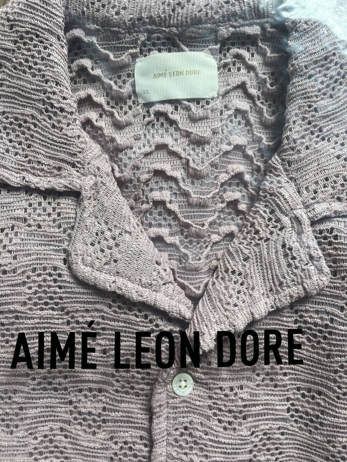 Aime Leon Dore XSmall ALD Rico shirt violet ice pink purple Size US XS / EU 42 / 0 - 8 Thumbnail