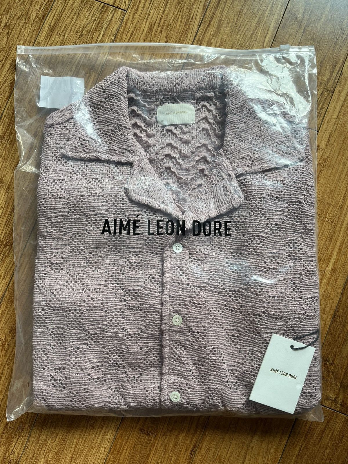 Aime Leon Dore XSmall ALD Rico shirt violet ice pink purple Size US XS / EU 42 / 0 - 7 Thumbnail