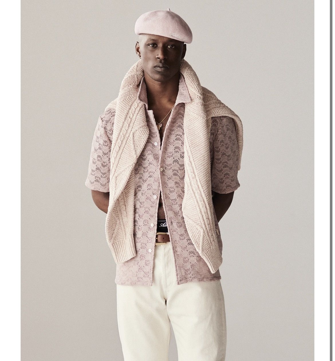 トップス Aime Leon Dore Rico Shirt Violet Ice Aime Leon Dore Rico Shirt Violet Ice