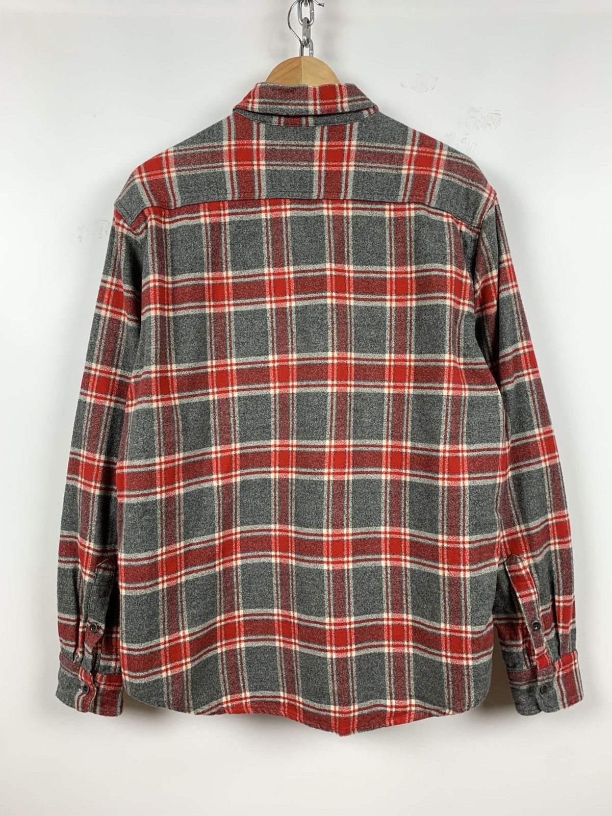 Tellason Tellason Flannel Checkered Plaid Long Sleeve Shirt Size US XL / EU 56 / 4 - 2 Thumbnail