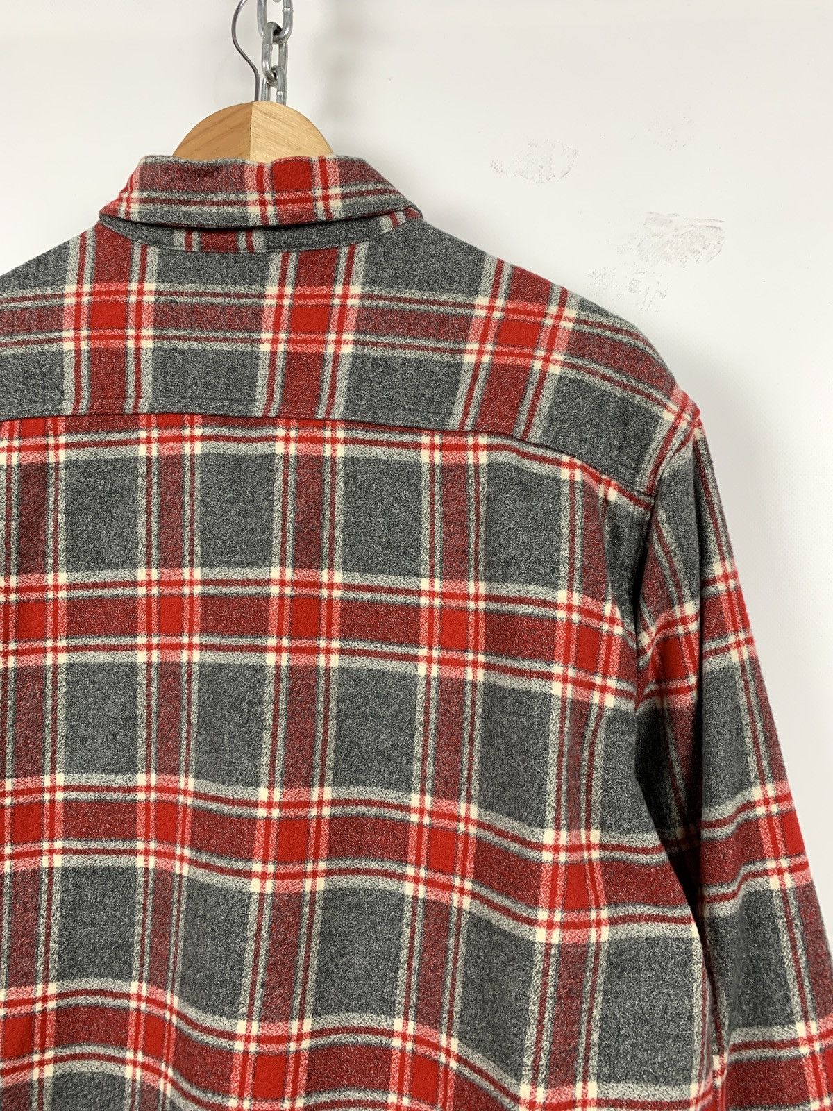 Tellason Tellason Flannel Checkered Plaid Long Sleeve Shirt Size US XL / EU 56 / 4 - 11 Thumbnail
