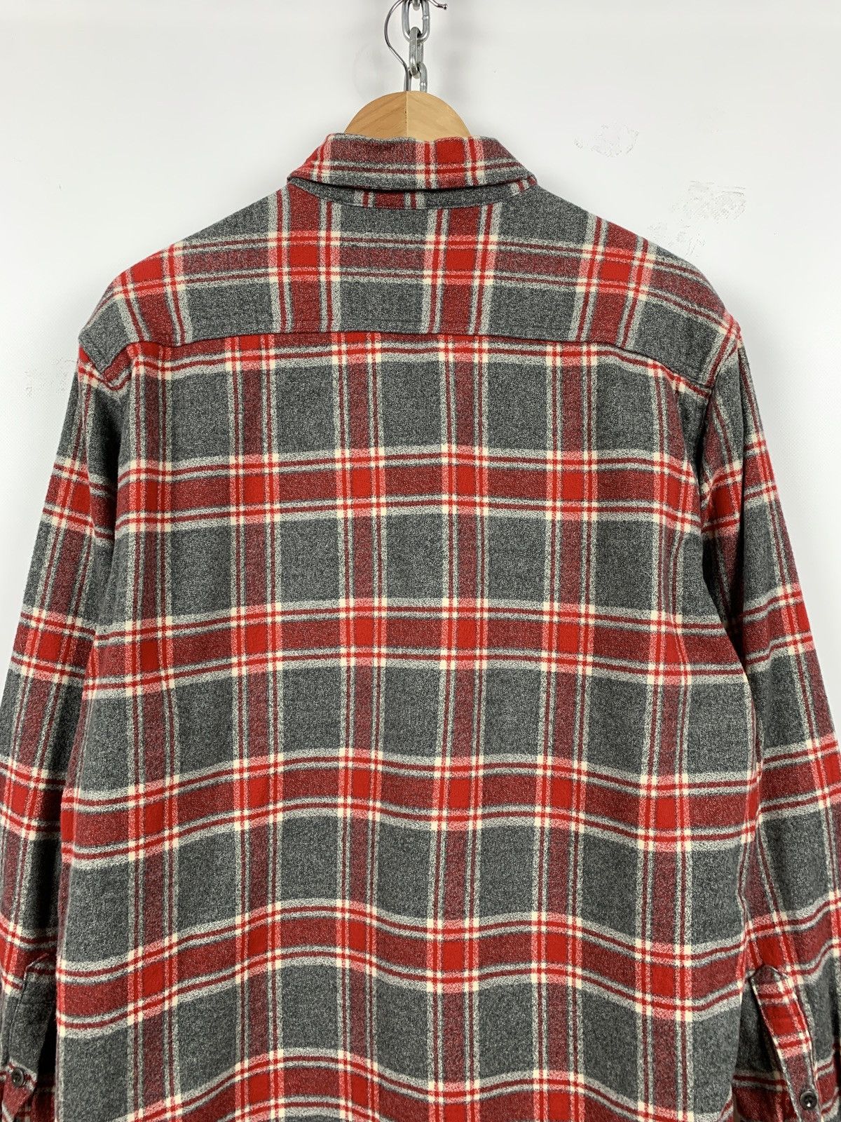 Tellason Tellason Flannel Checkered Plaid Long Sleeve Shirt Size US XL / EU 56 / 4 - 10 Thumbnail