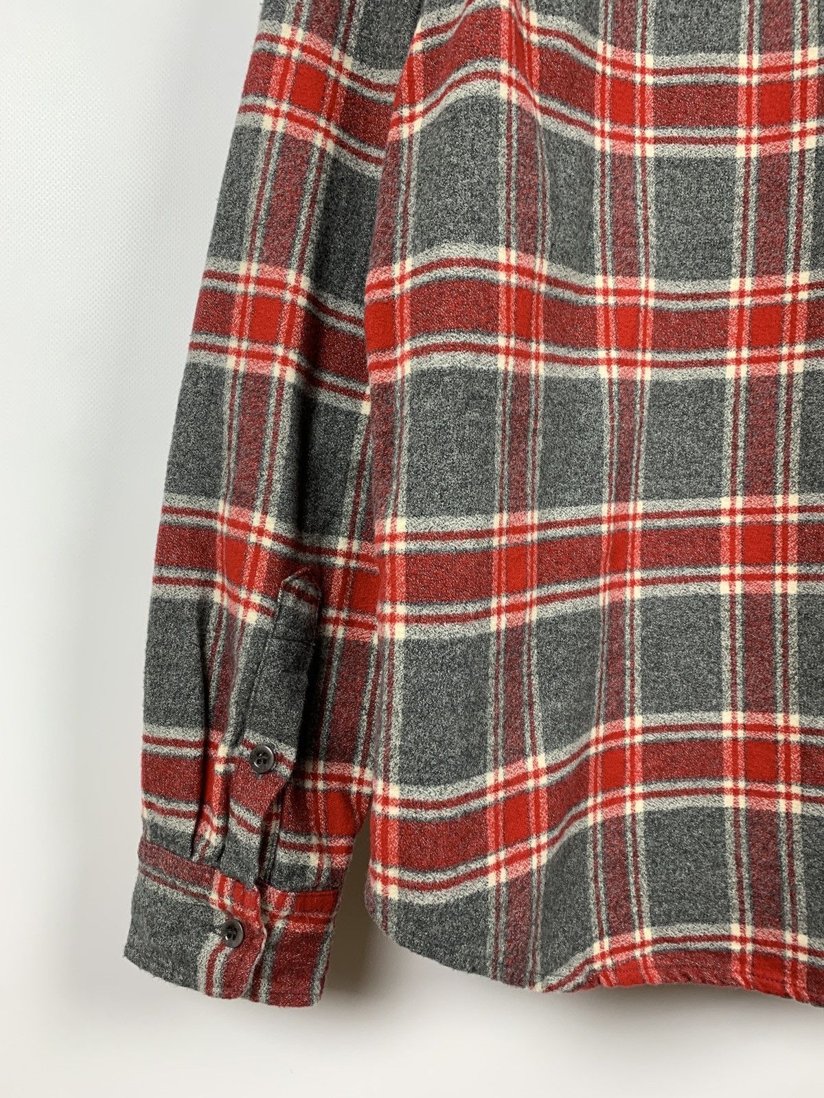 Tellason Tellason Flannel Checkered Plaid Long Sleeve Shirt Size US XL / EU 56 / 4 - 13 Thumbnail