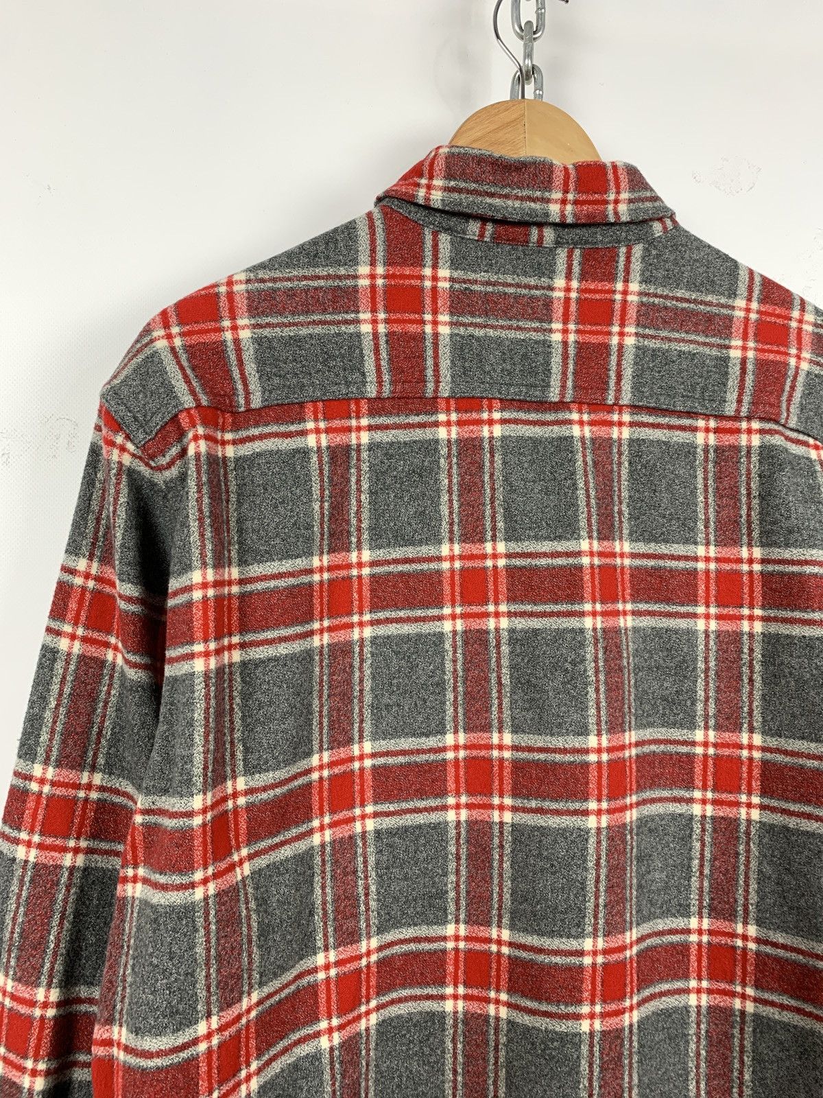 Tellason Tellason Flannel Checkered Plaid Long Sleeve Shirt Size US XL / EU 56 / 4 - 12 Thumbnail