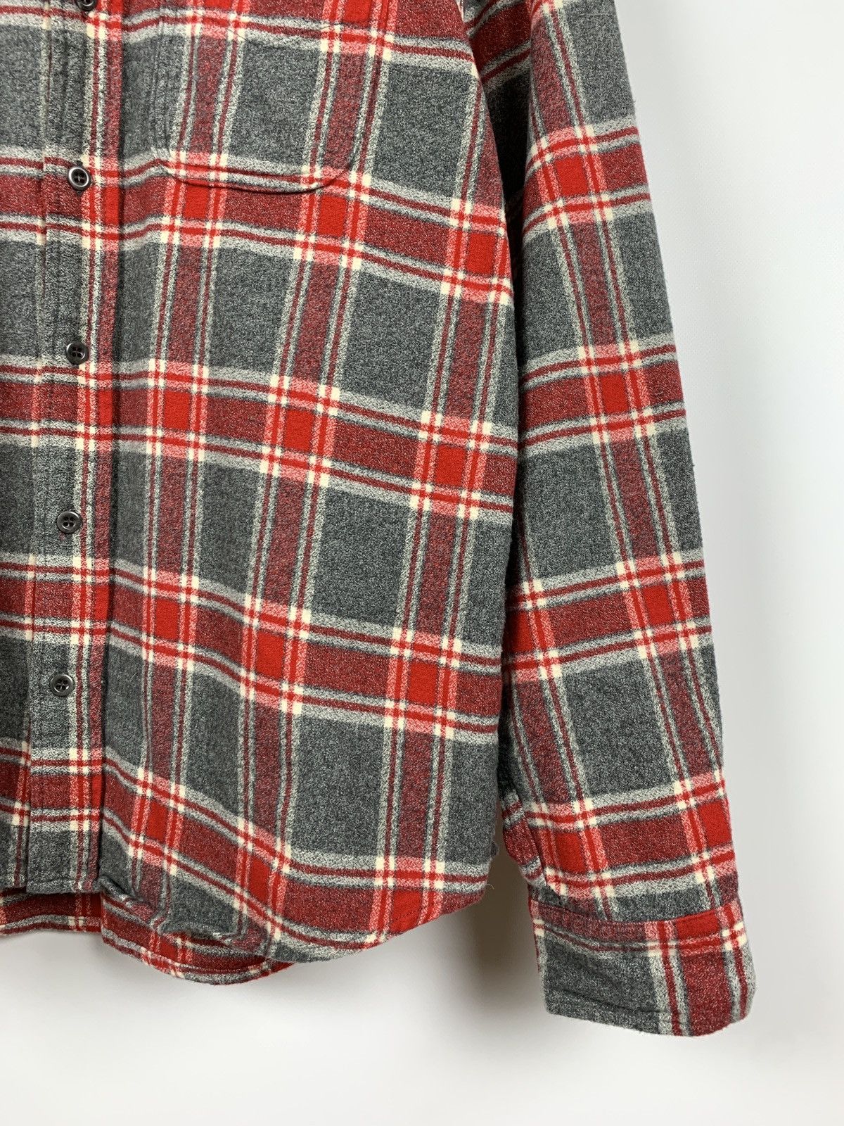 Tellason Tellason Flannel Checkered Plaid Long Sleeve Shirt Size US XL / EU 56 / 4 - 8 Thumbnail
