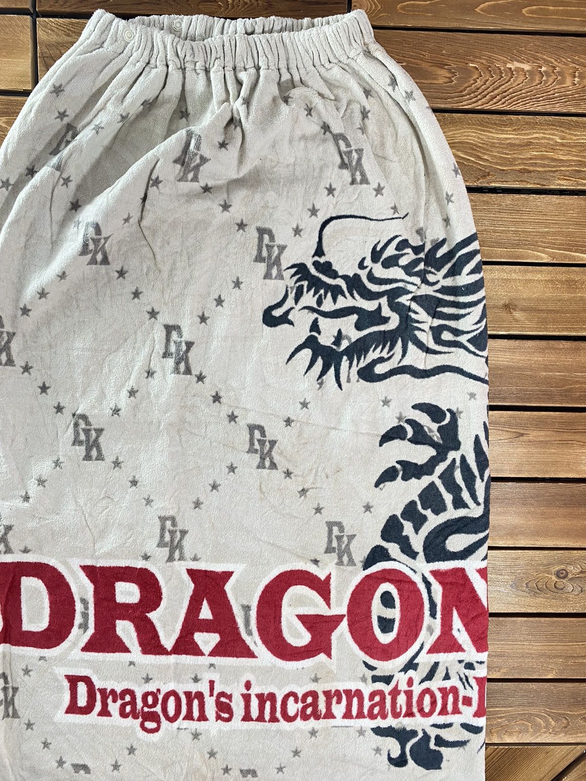 Japanese Brand × Vintage Vintage Japanese Brand Dragon King Skirt Snap Button Size 26" / US 2 / IT 38 - 3 Thumbnail