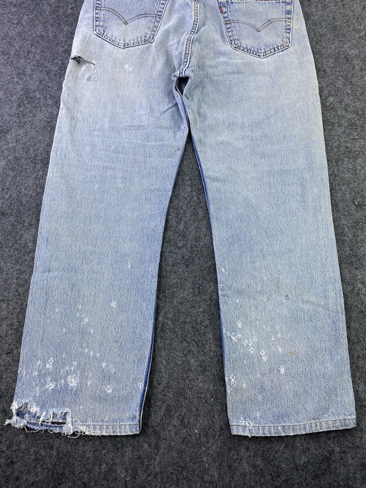 Levi's 90s Vintage Levi's 505 Jeans Blue Wash - J745 Size US 36 / EU 52 - 11 Thumbnail