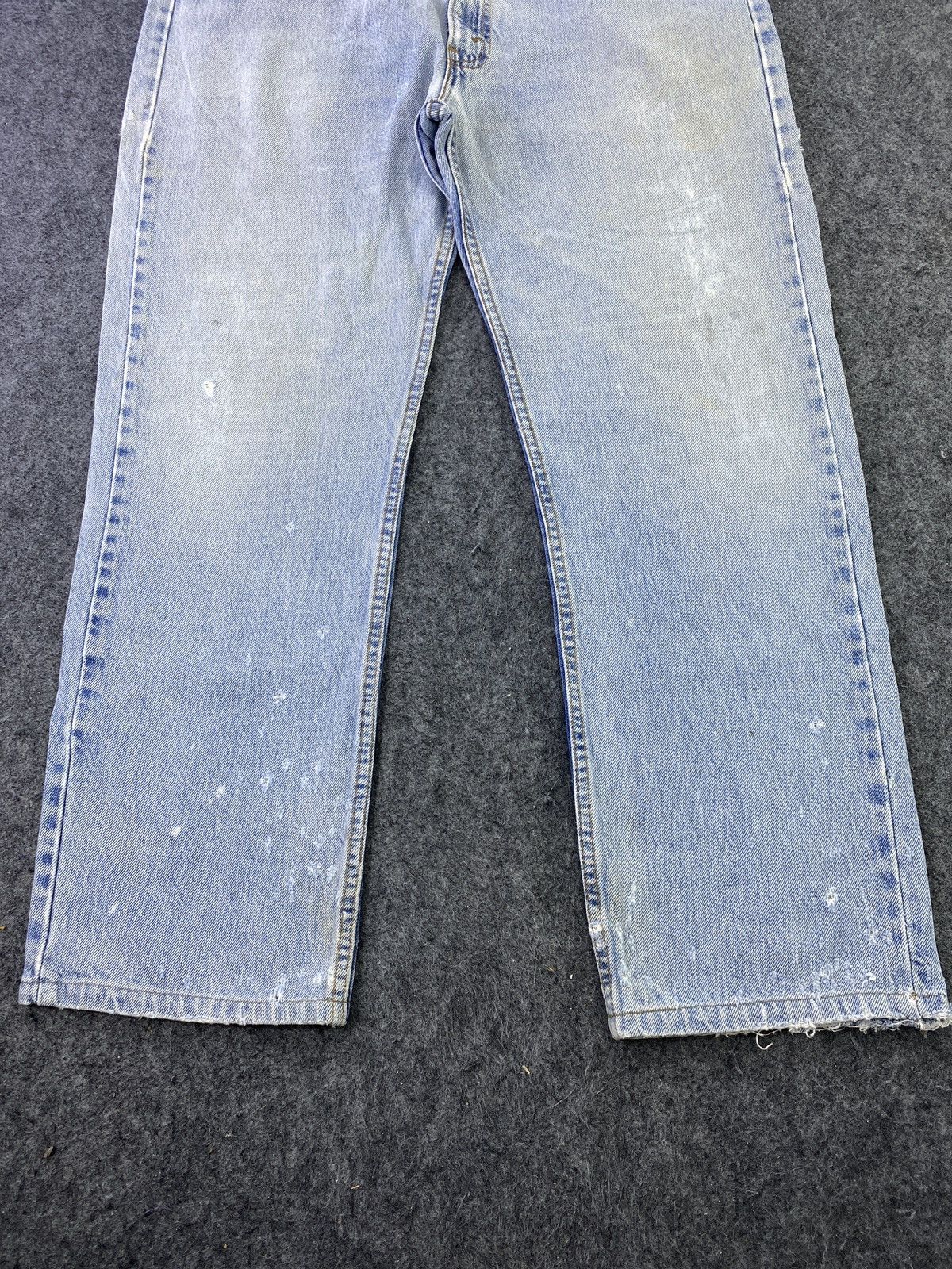 Levi's 90s Vintage Levi's 505 Jeans Blue Wash - J745 Size US 36 / EU 52 - 10 Thumbnail