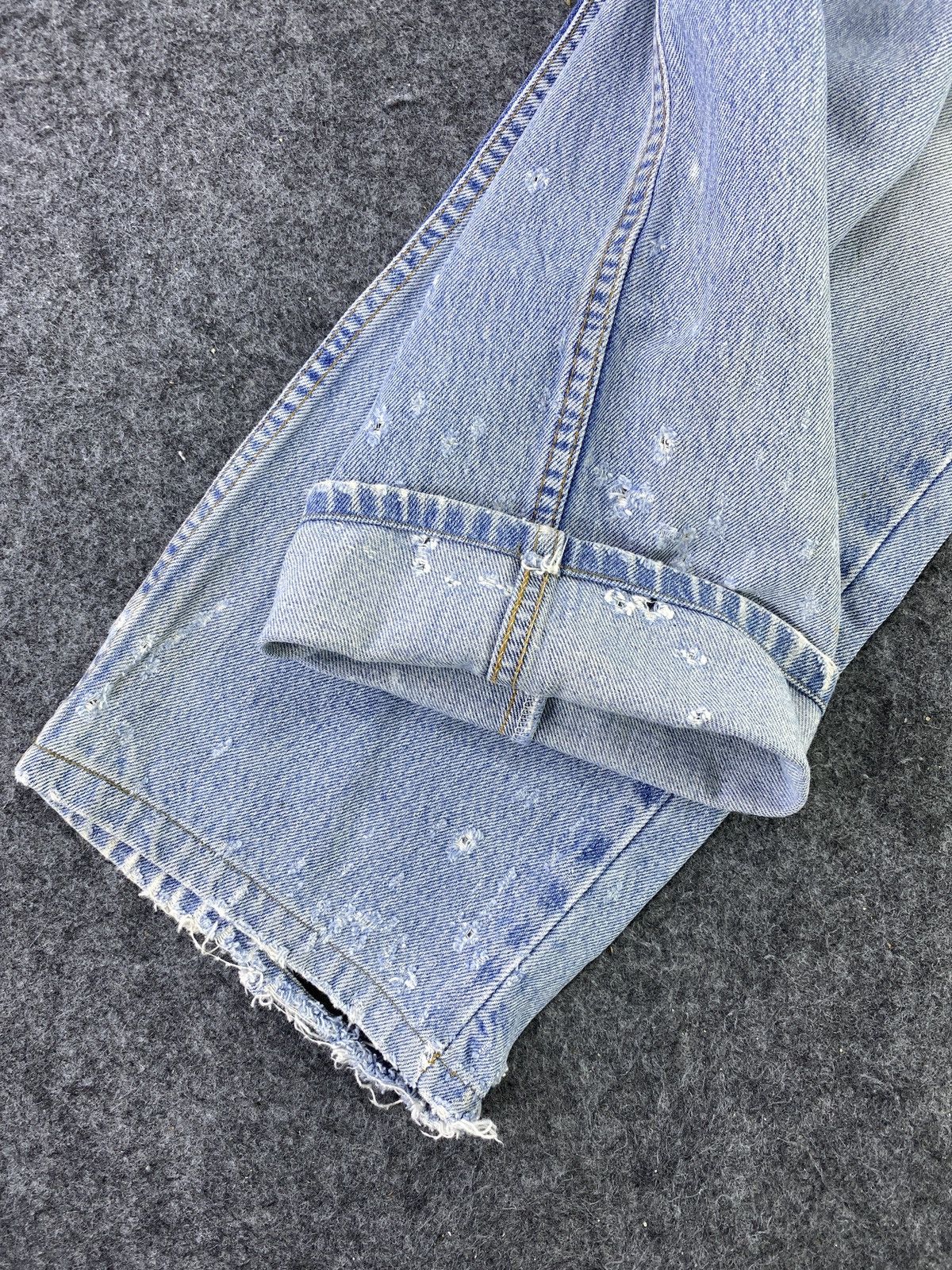 Levi's 90s Vintage Levi's 505 Jeans Blue Wash - J745 Size US 36 / EU 52 - 7 Thumbnail