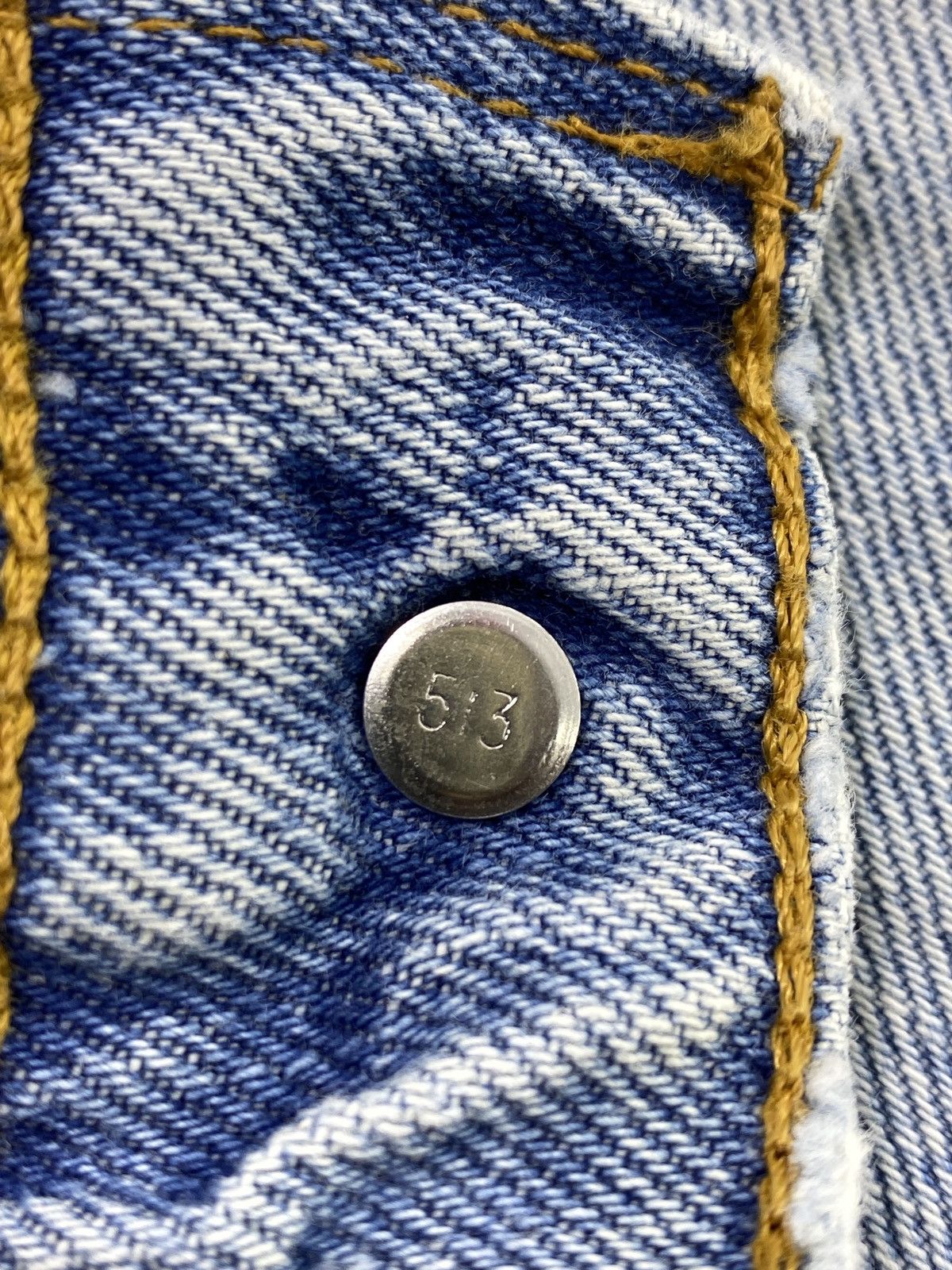 Levi's 90s Vintage Levi's 505 Jeans Blue Wash - J745 Size US 36 / EU 52 - 4 Thumbnail