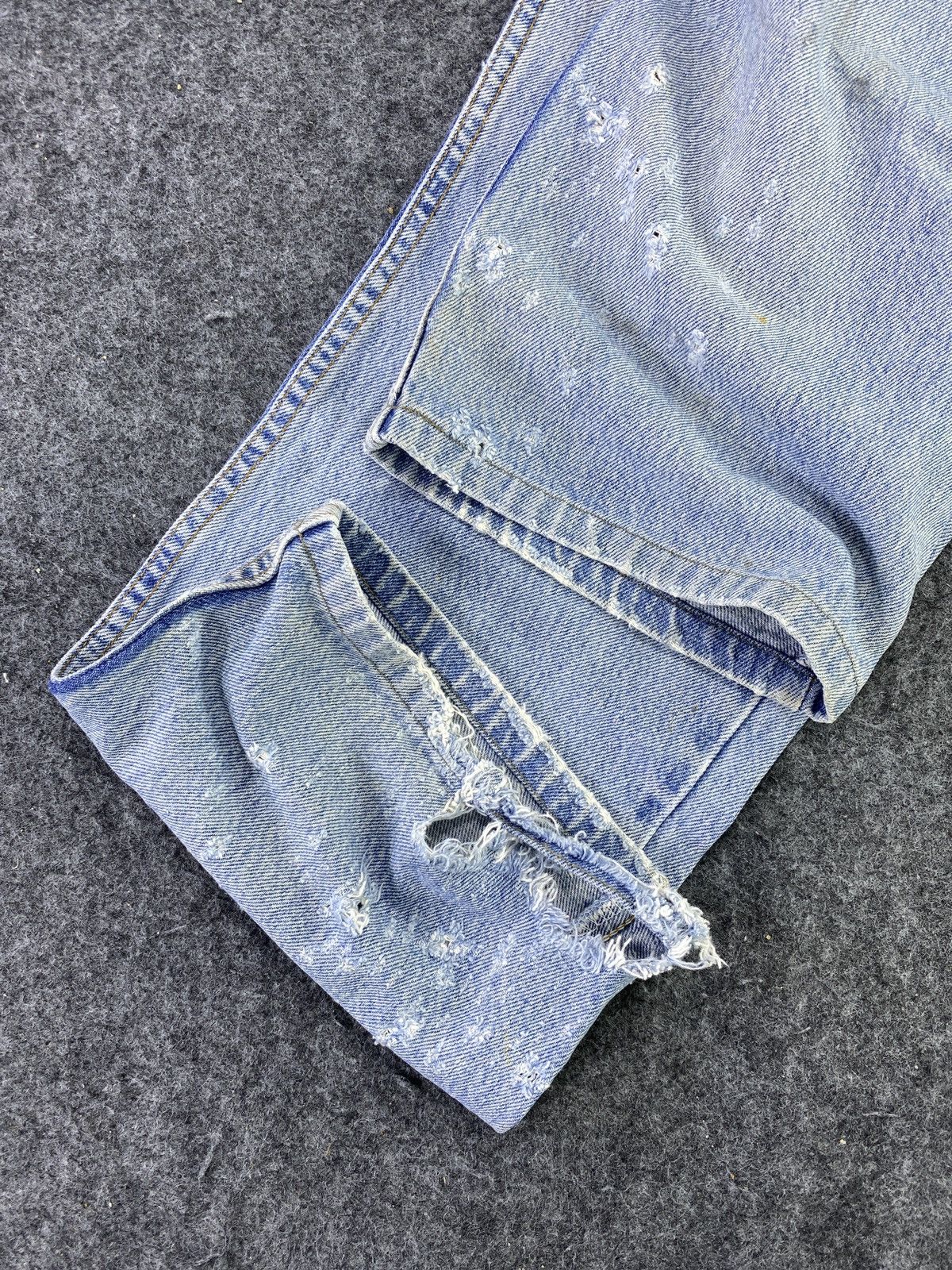 Levi's 90s Vintage Levi's 505 Jeans Blue Wash - J745 Size US 36 / EU 52 - 8 Thumbnail