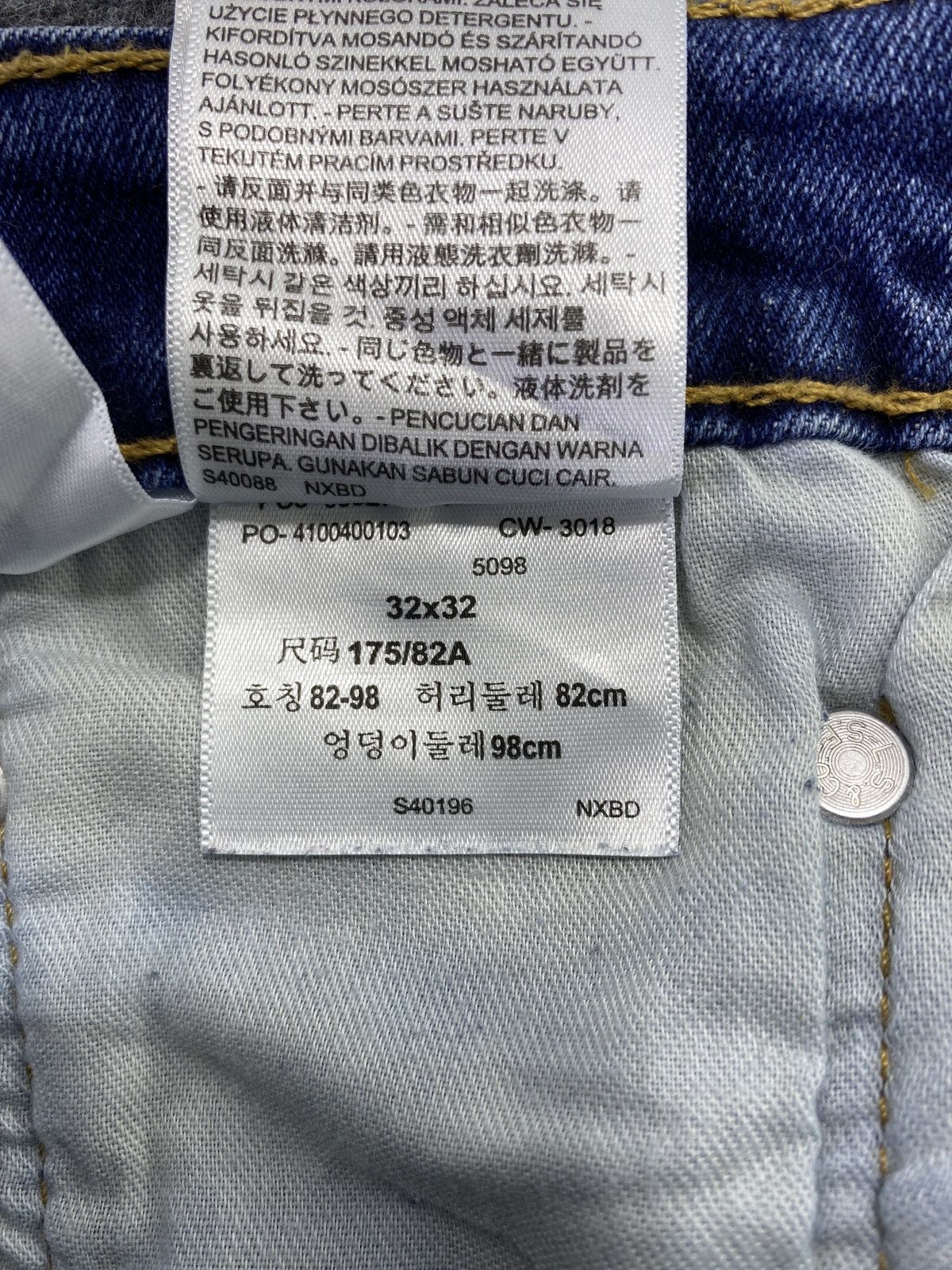Levi's Vintage Levis 527 Jeans Distress Blue Wash 32x32 - J748 Size US 32 / EU 48 - 5 Thumbnail