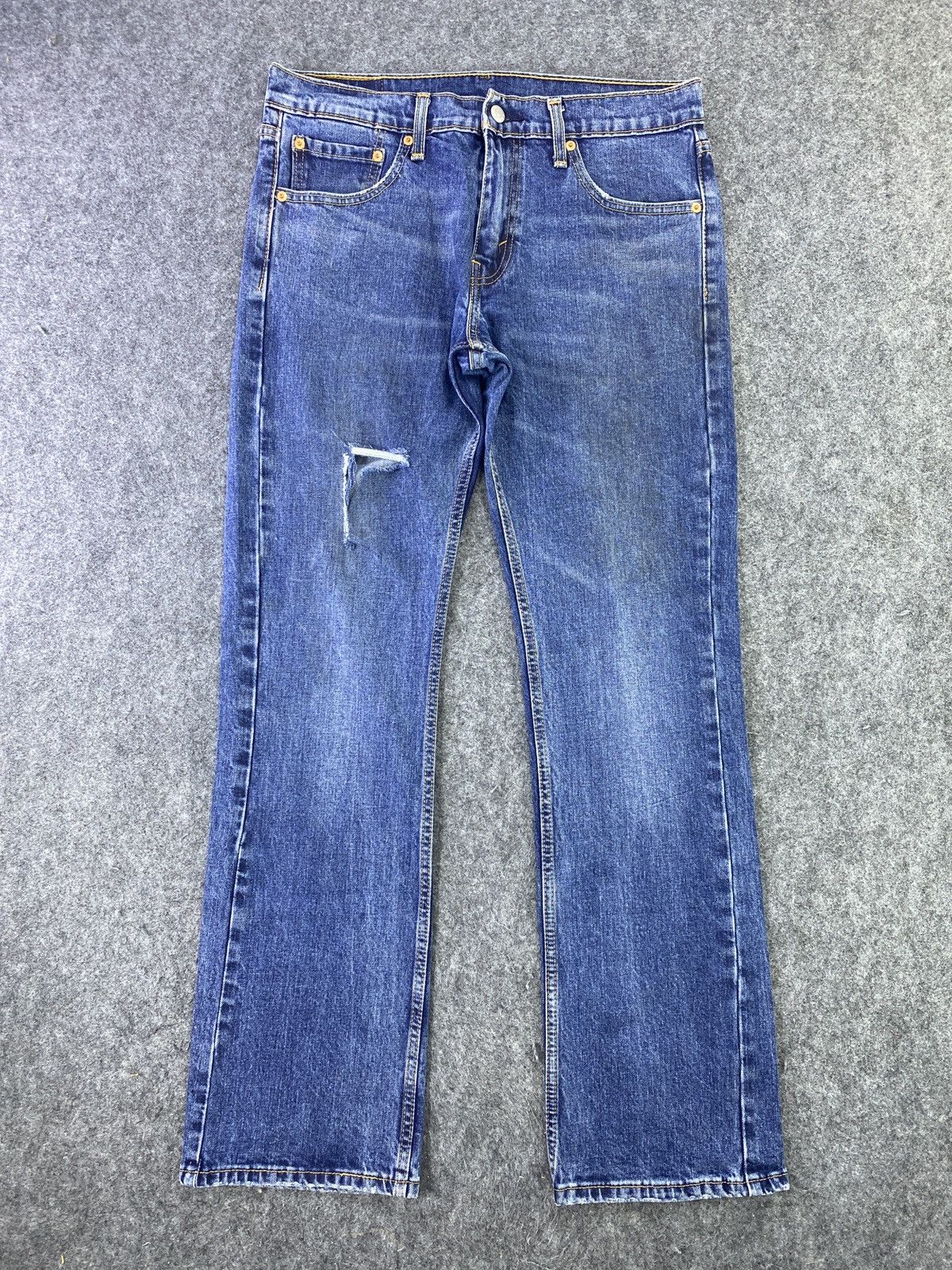 Levi's Vintage Levis 527 Jeans Distress Blue Wash 32x32 - J748 Size US 32 / EU 48 - 1 Thumbnail