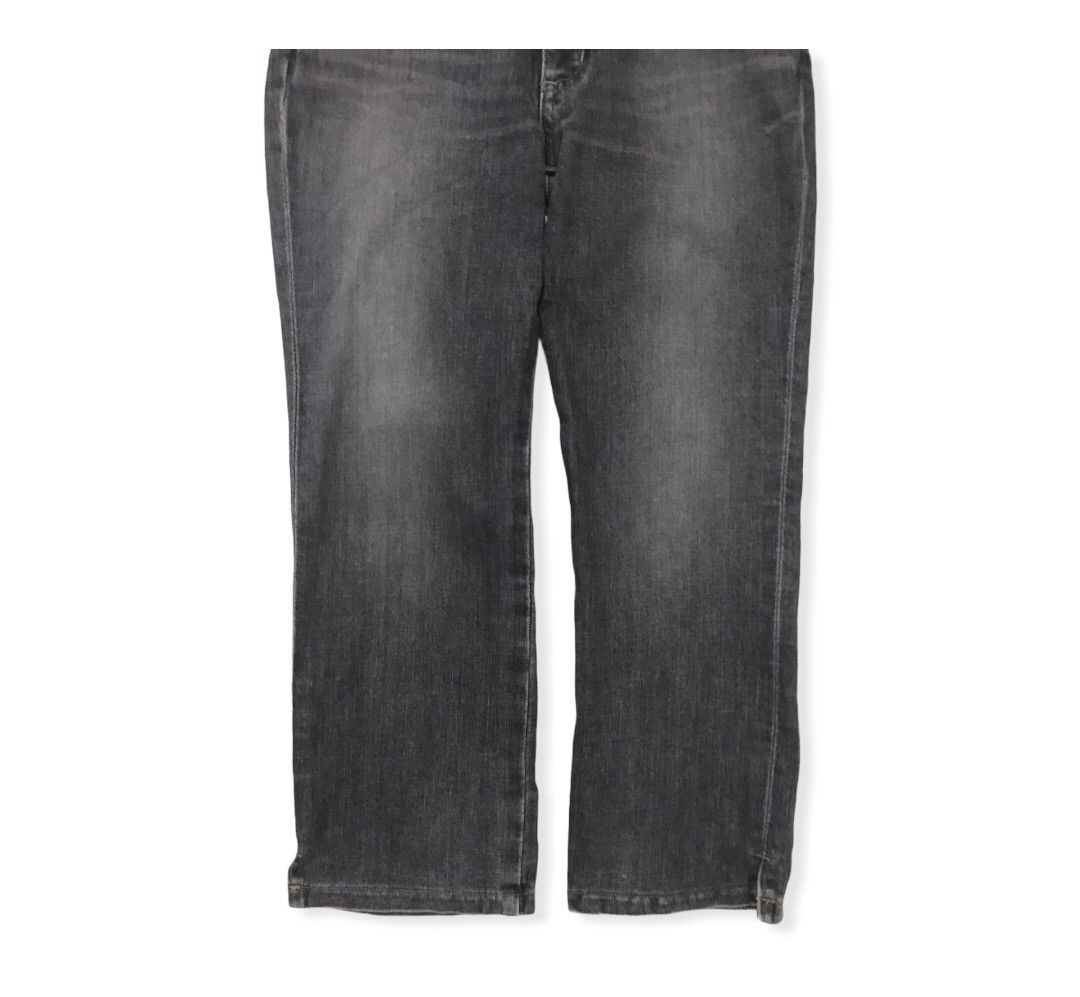 Edwin Japanese Brand Edwin Cropped Distressed Denim Pants Size US 27 - 3 Thumbnail