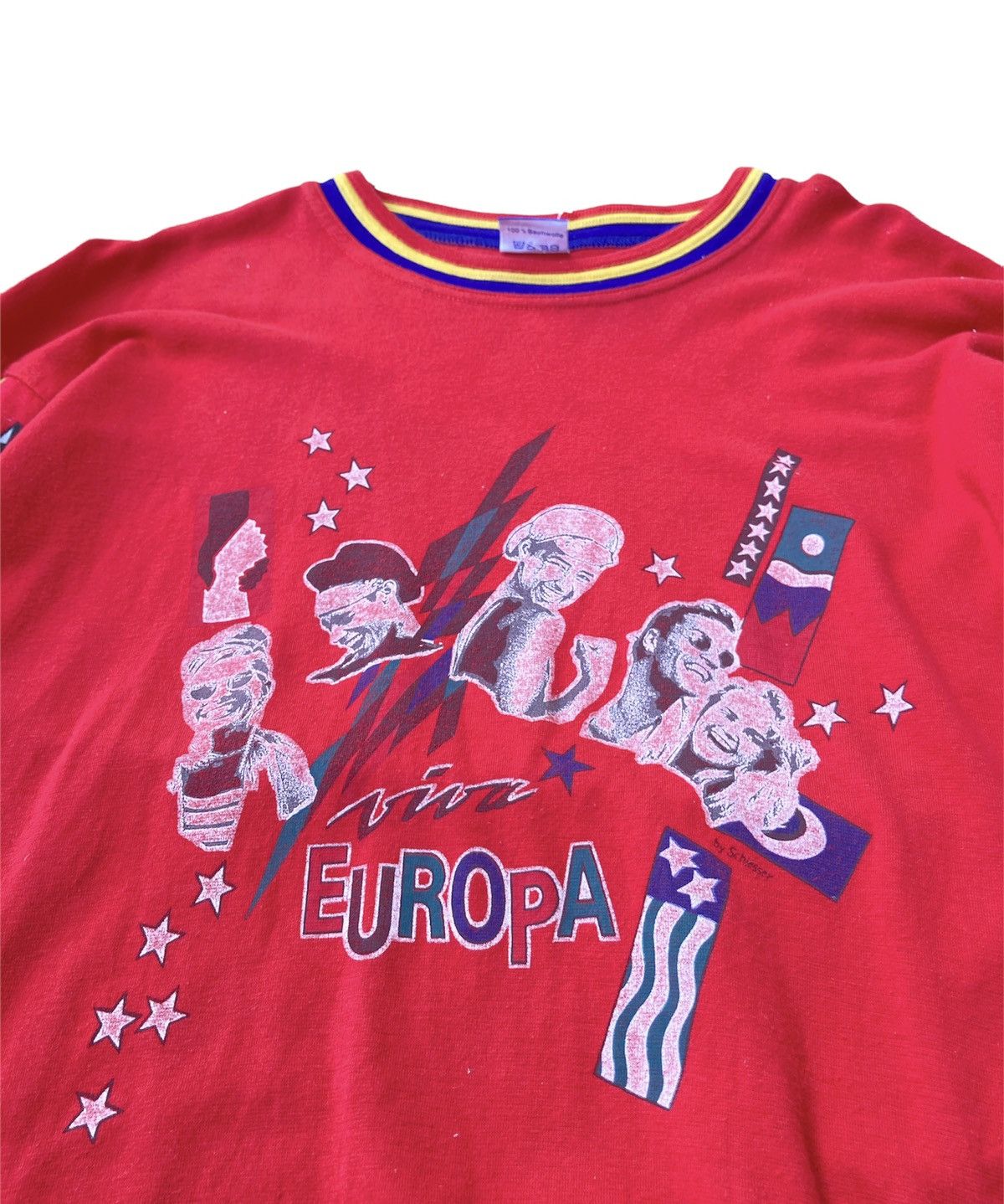 Japanese Brand × Vintage Vintage Viva Europe Schiesser Sweatshirt Size M Size US M / EU 48-50 / 2 - 2 Thumbnail