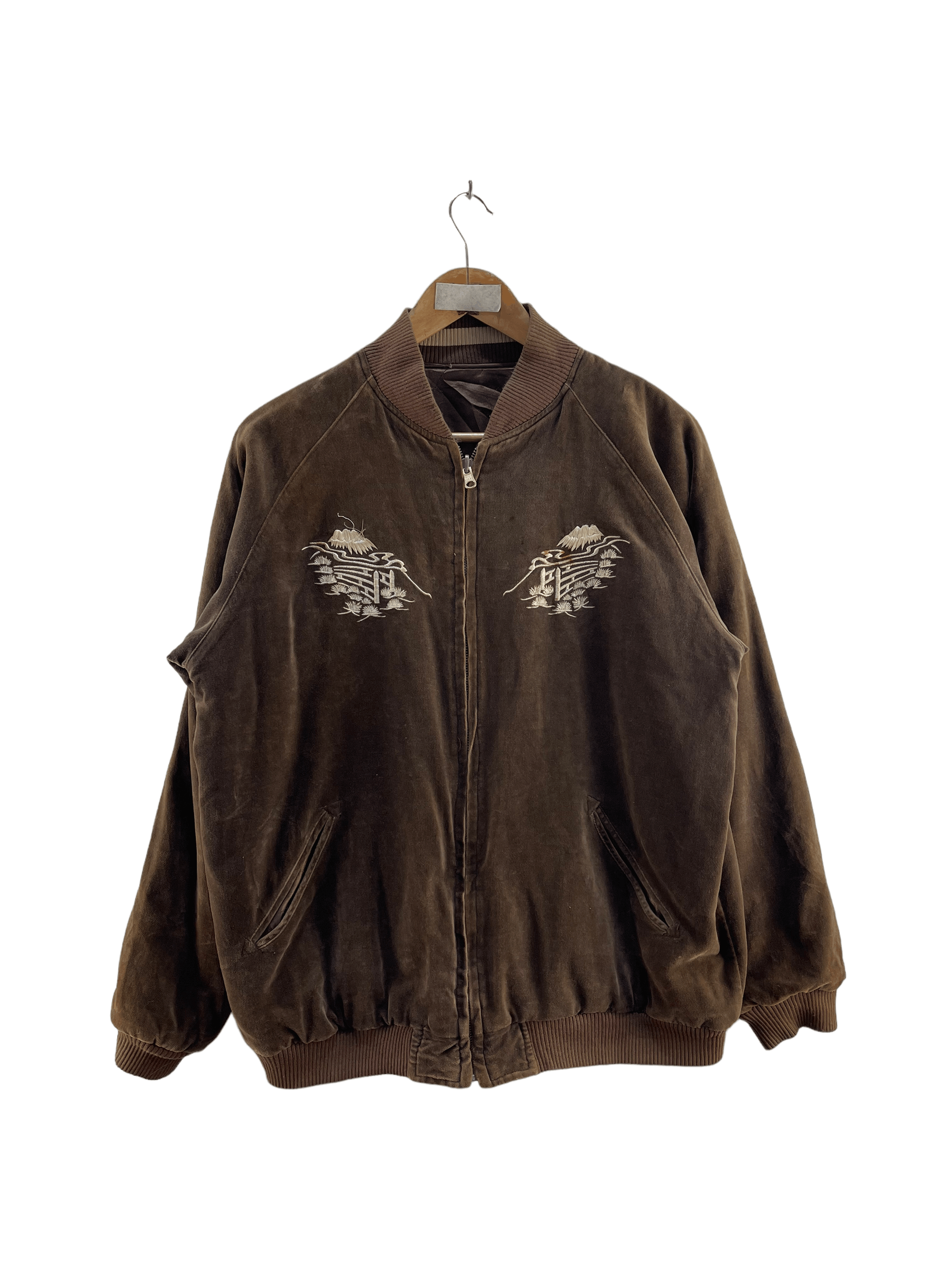 Other Vintage Sukajan Velvet Jacket Size US M / EU 48-50 / 2 - 2 Thumbnail
