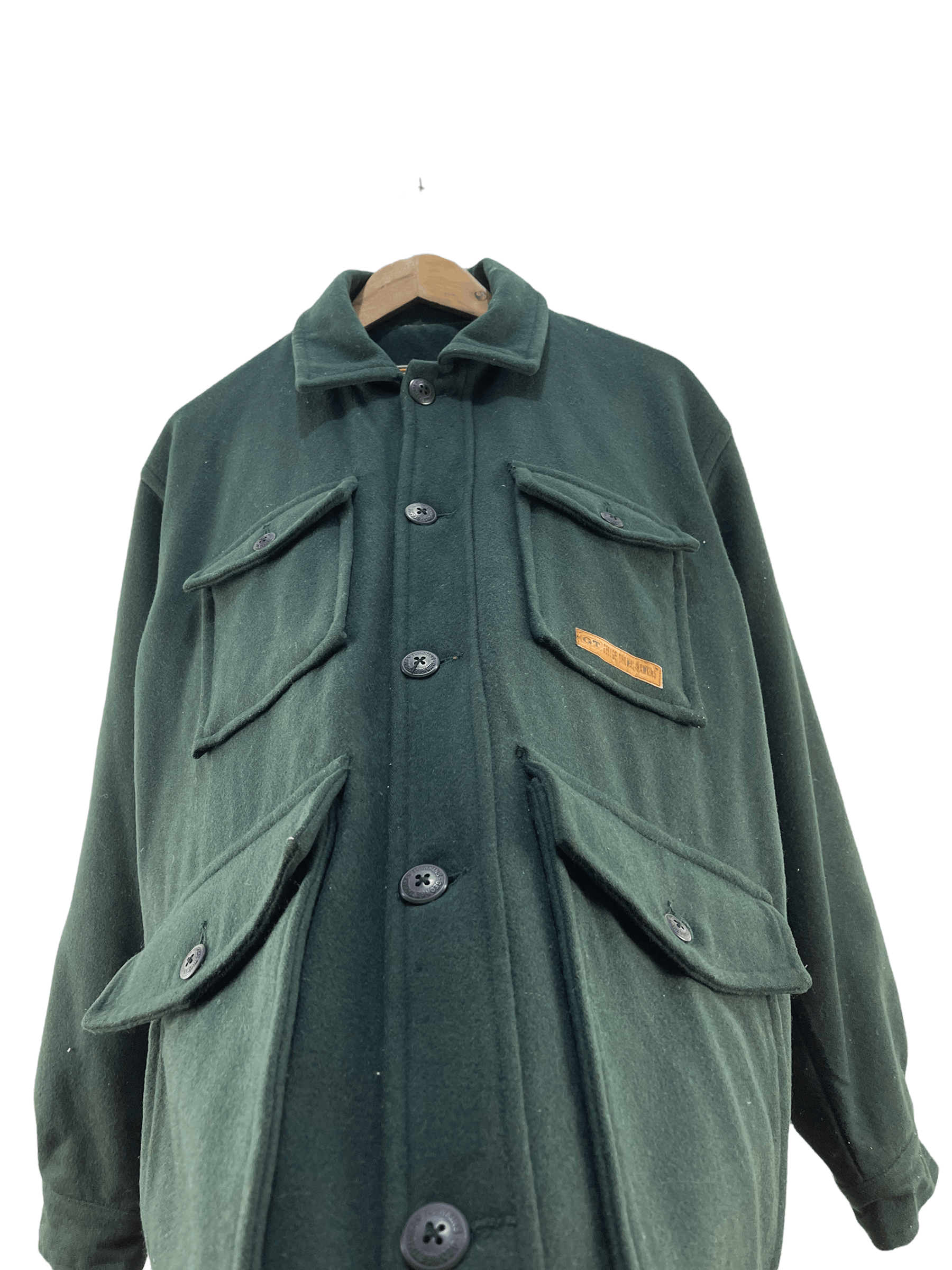Japanese Brand Vintage G.T George Thomas Hawkins Wool Jacket Size US L / EU 52-54 / 3 - 8 Thumbnail