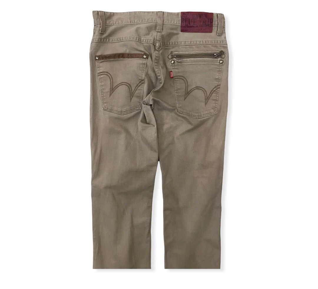 Edwin × Japanese Brand Japanese Brand Edwin Blue Trip Casual Pants Size US 33 - 7 Thumbnail