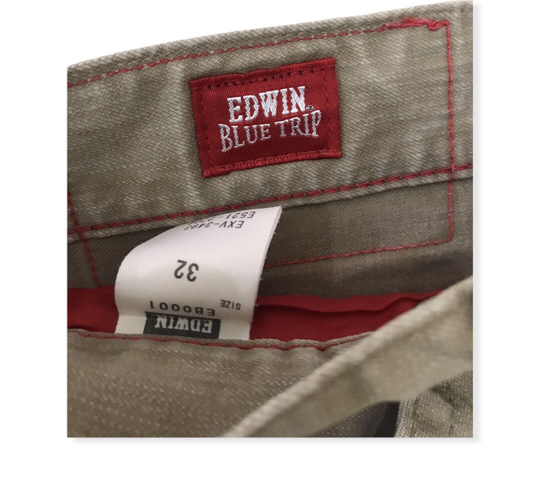 Edwin × Japanese Brand Japanese Brand Edwin Blue Trip Casual Pants Size US 33 - 5 Thumbnail
