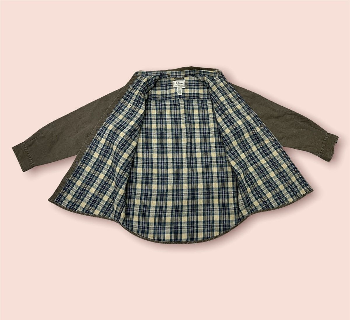 L.L. Bean × Urban Classics × Vintage VINTAGE LL BEAN BUTTON DOWN FLANNEL Size US M / EU 48-50 / 2 - 8 Thumbnail