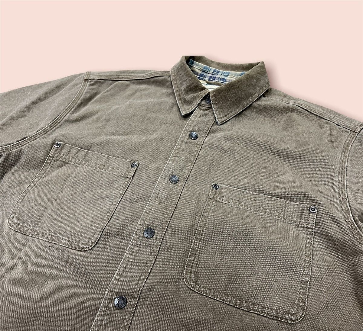 L.L. Bean × Urban Classics × Vintage VINTAGE LL BEAN BUTTON DOWN FLANNEL Size US M / EU 48-50 / 2 - 6 Thumbnail
