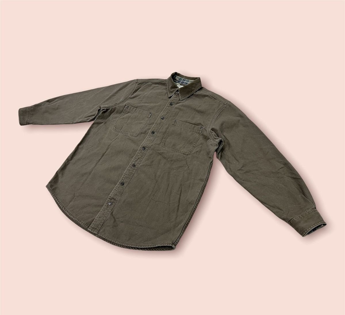 L.L. Bean × Urban Classics × Vintage VINTAGE LL BEAN BUTTON DOWN FLANNEL Size US M / EU 48-50 / 2 - 5 Thumbnail
