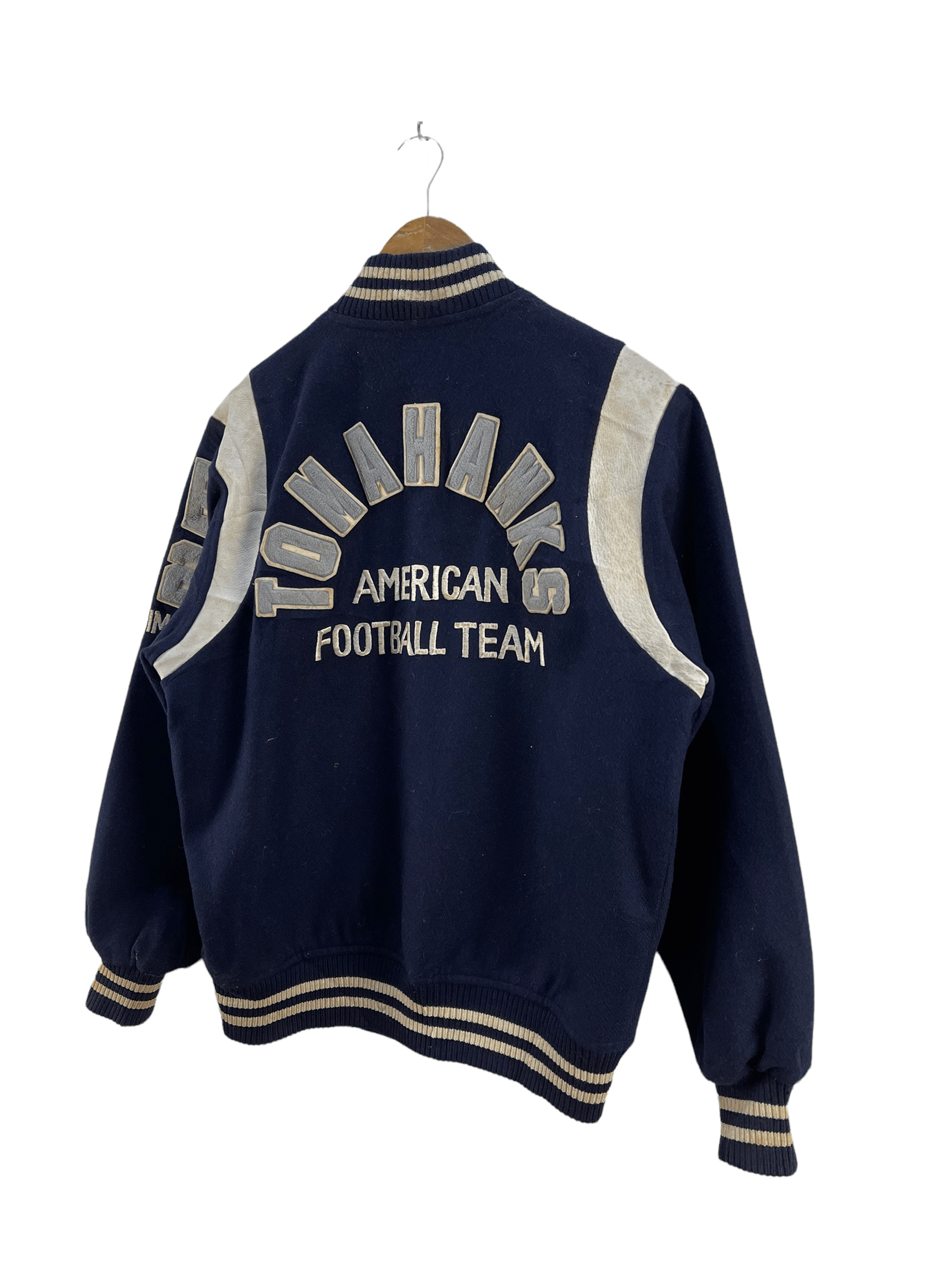 Japanese Brand Vintage Tomahawks American Football Team Varsity Jacket Size US M / EU 48-50 / 2 - 7 Thumbnail