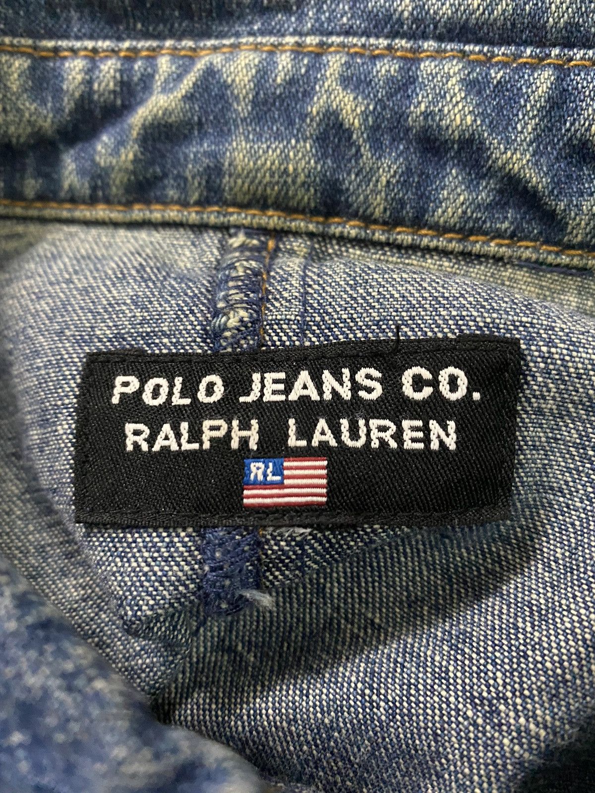 RRL Ralph Lauren 💥Polo Ralph Lauren Denim Jacket Size S / US 4 / IT 40 - 8 Thumbnail