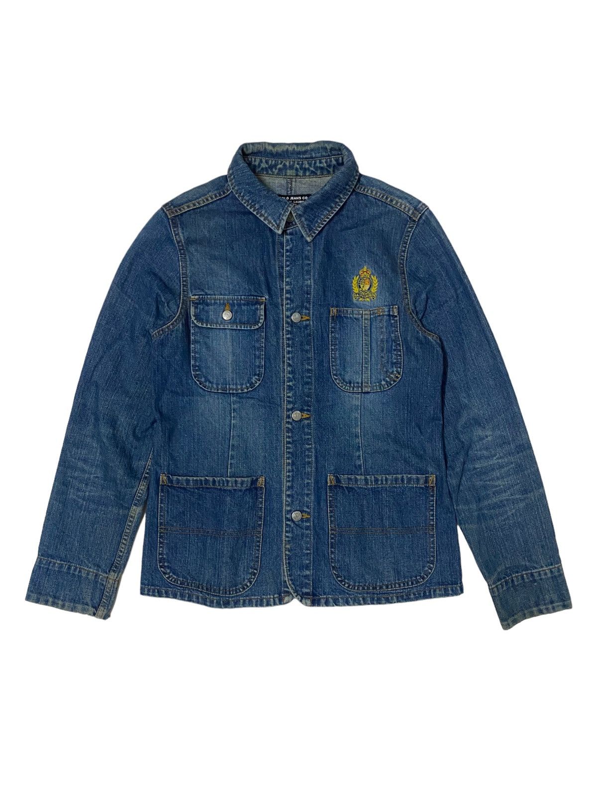 RRL Ralph Lauren 💥Polo Ralph Lauren Denim Jacket Size S / US 4 / IT 40 - 5 Thumbnail