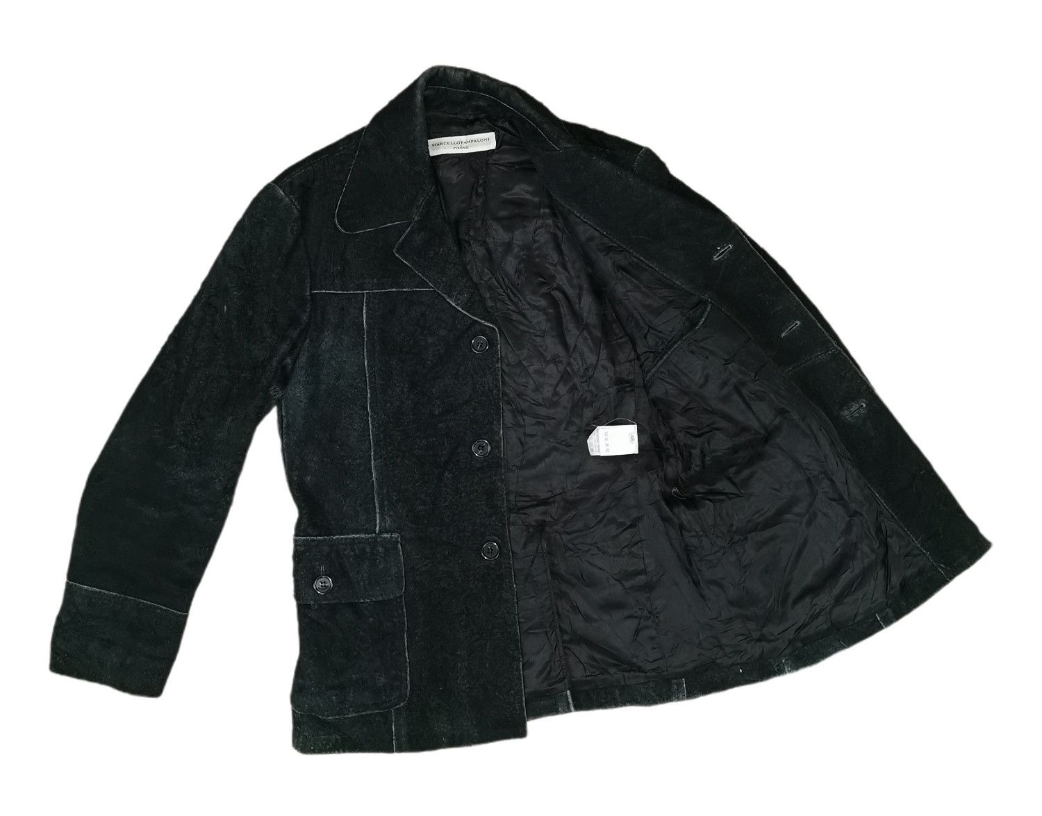 Leather Marcello Pampaloni Firenze Suede Leather Jacket Size US S / EU 44-46 / 1 - 8 Thumbnail