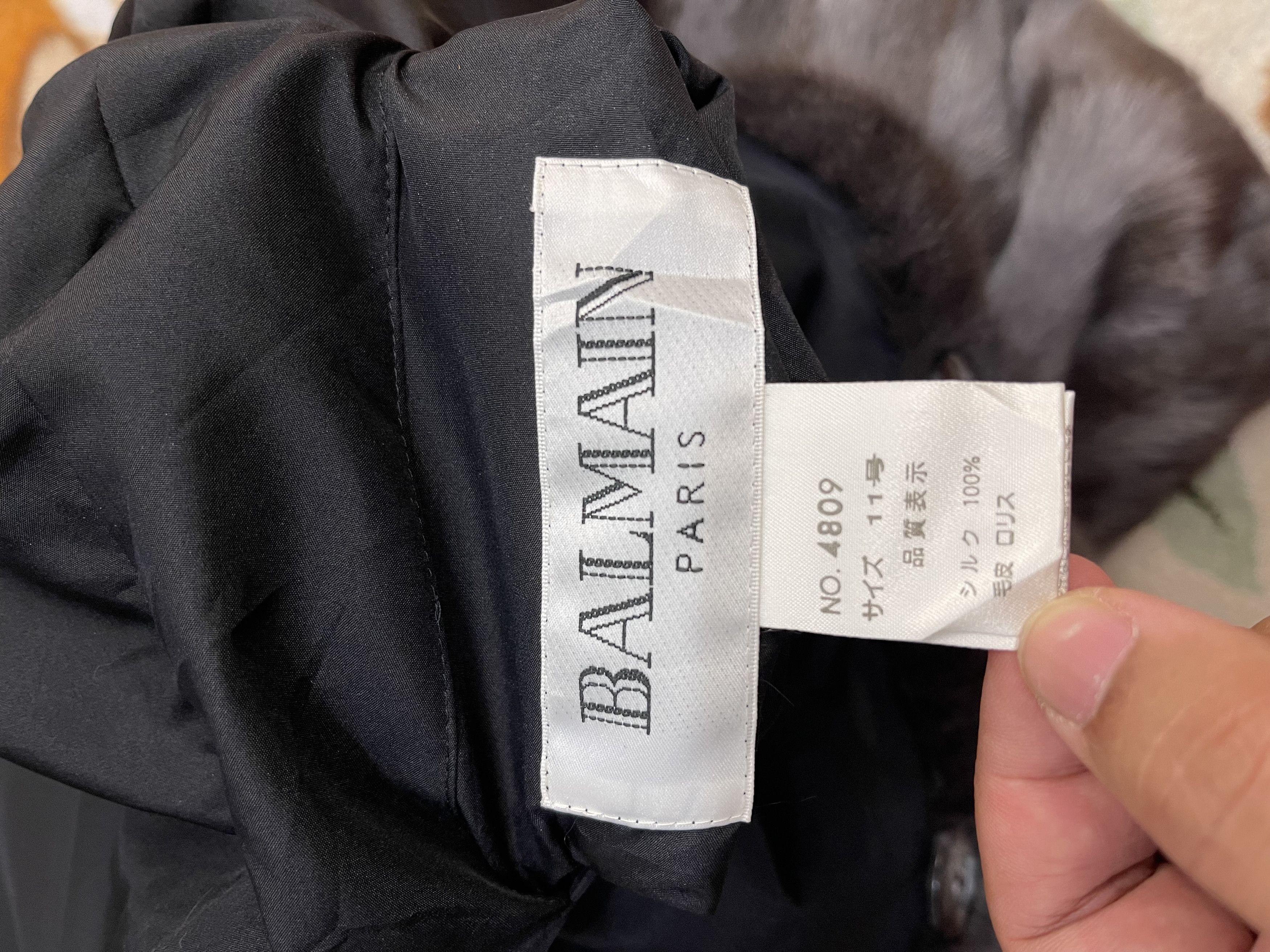 Balmain Balmain Paris Faux Fur Reversible Jacket Size US M / EU 48-50 / 2 - 14 Thumbnail