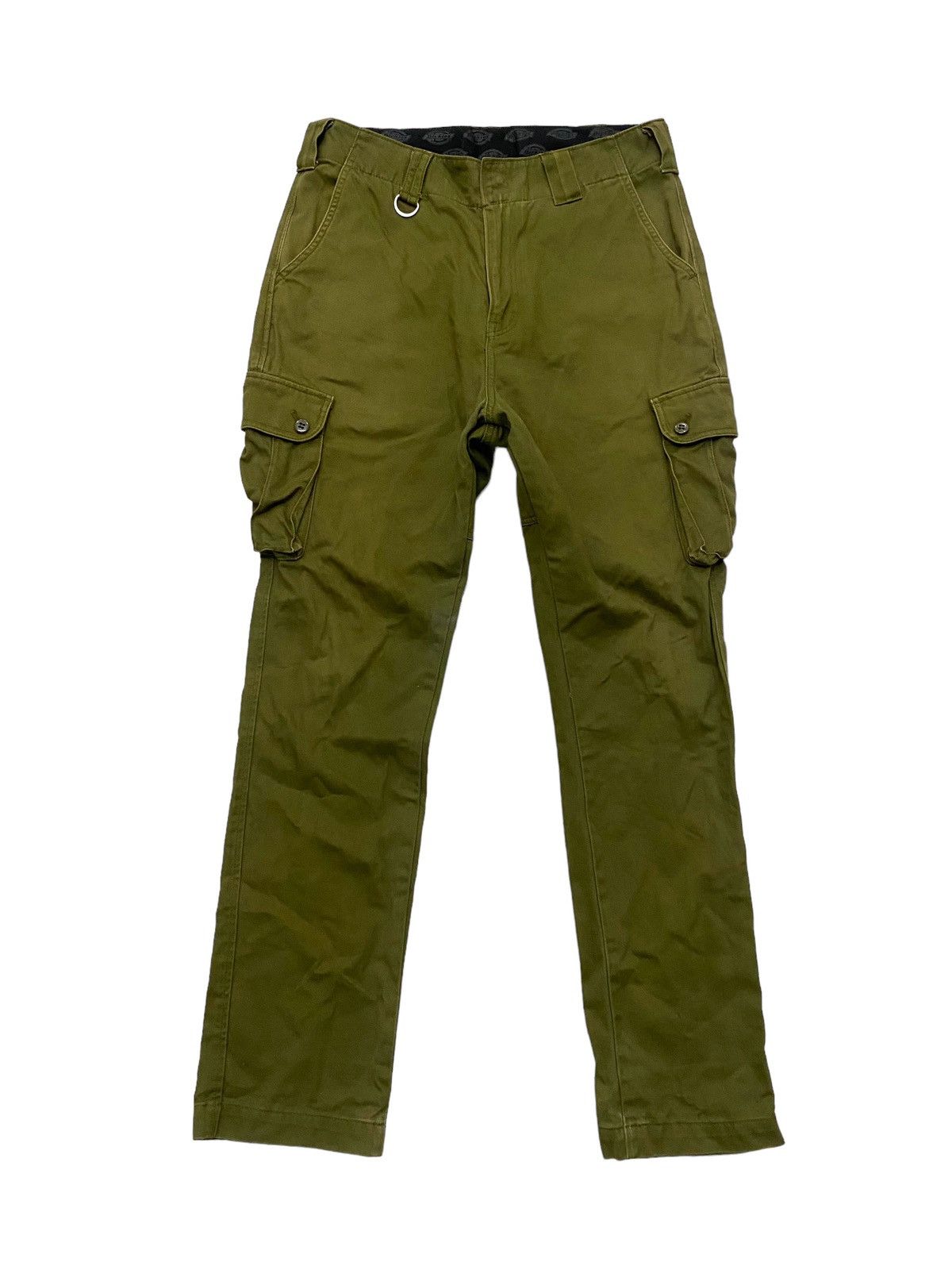 image of Archival Clothing x Dickies Green Army Cargo Pant in Army Green, Men's (Size 30)