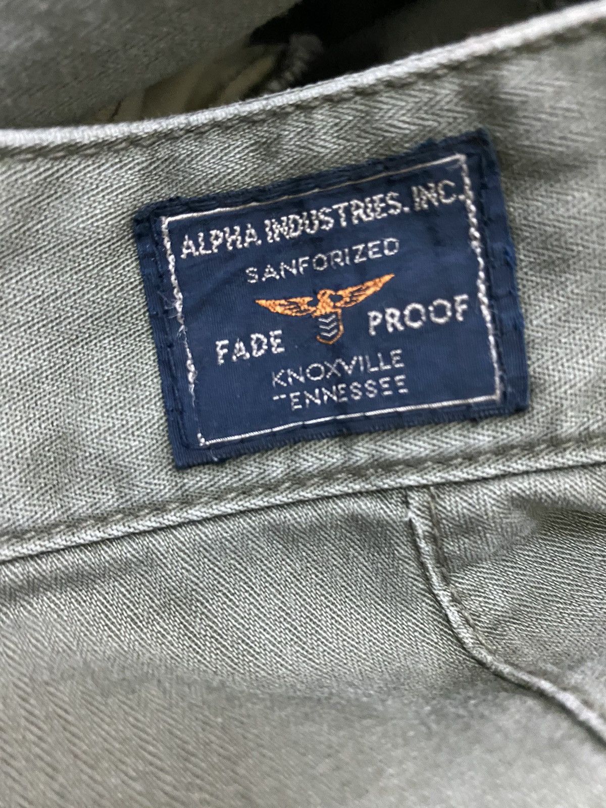 Alpha Industries × Vintage Vintage Alpha Industries Cargo Pant Size US 29 - 12 Thumbnail