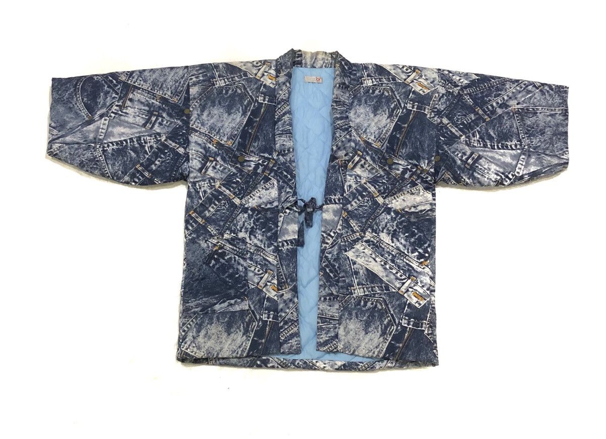 Japanese Brand Vintage Kimono Rodeo Design Chamber By Meric Size US L / EU 52-54 / 3 - 4 Thumbnail