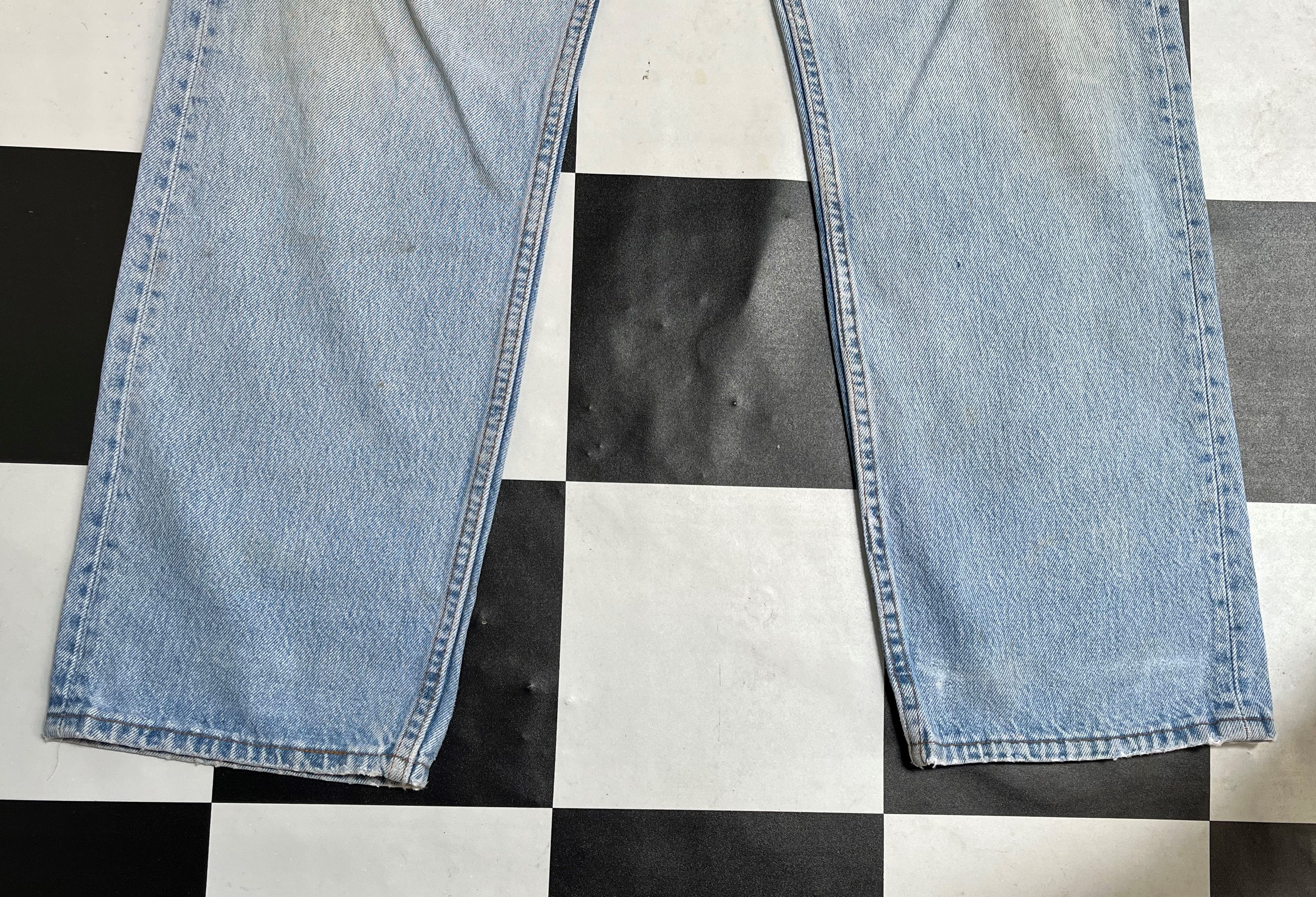 Levi's Vintage 90's Levis 501 Jeans Made in Usa - L123 Size US 34 / EU 50 - 4 Thumbnail