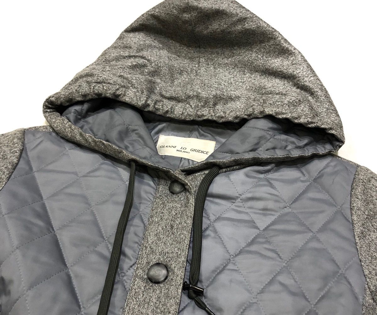 Japanese Brand Gianni Lo Giudice Jacket with Hoodie For Women Size M / US 6-8 / IT 42-44 - 3 Thumbnail