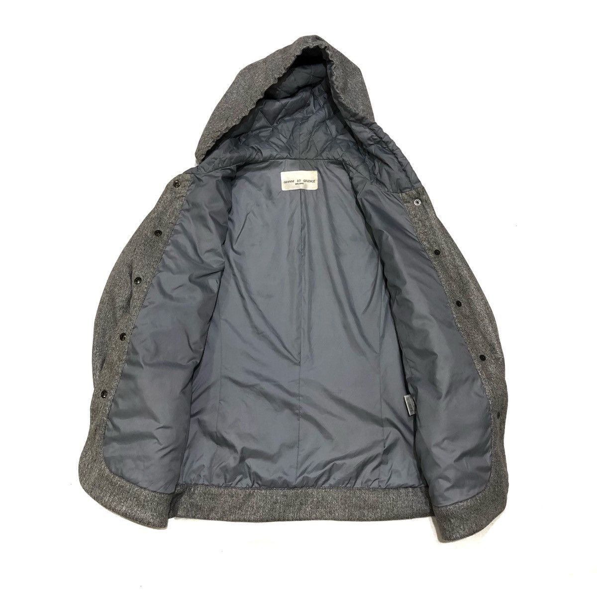 Japanese Brand Gianni Lo Giudice Jacket with Hoodie For Women Size M / US 6-8 / IT 42-44 - 2 Thumbnail