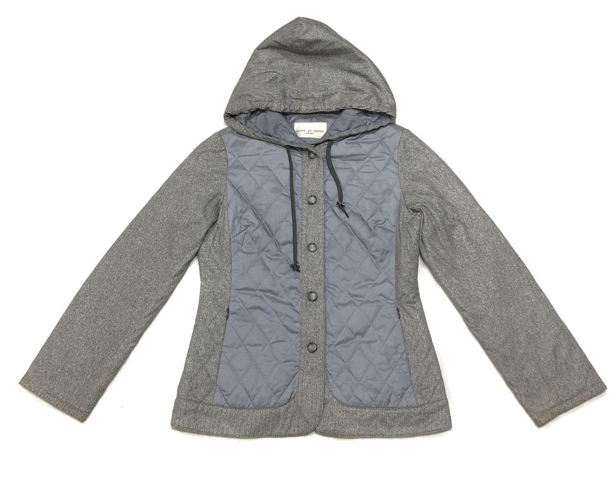 Japanese Brand Gianni Lo Giudice Jacket with Hoodie For Women Size M / US 6-8 / IT 42-44 - 9 Thumbnail