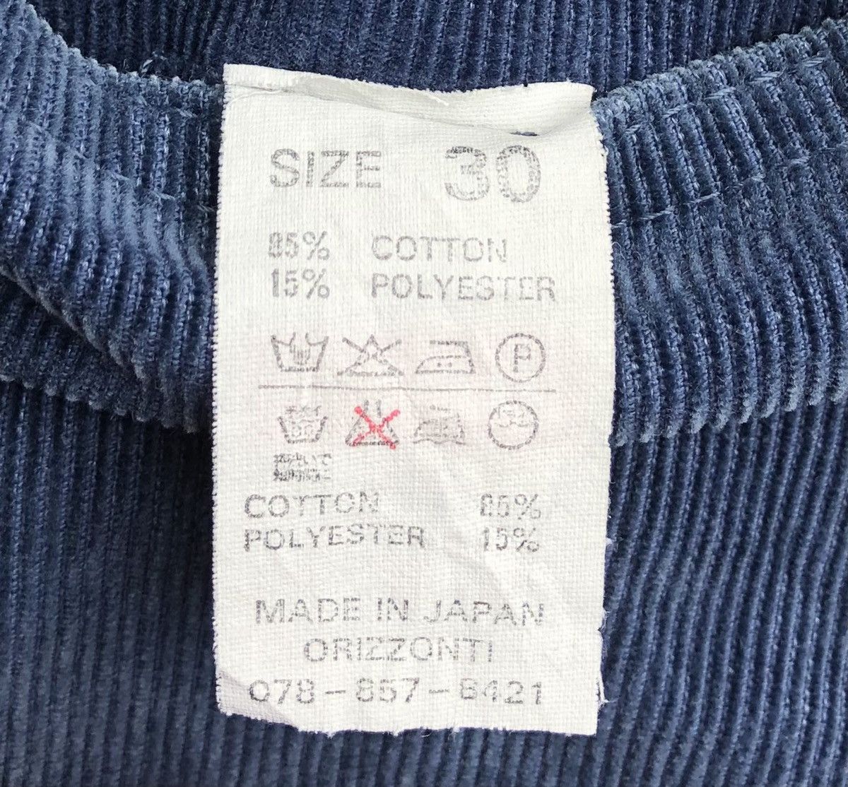 Denime Denime Clothing Basic Corduroy Pants Size US 30 / EU 46 - 13 Thumbnail