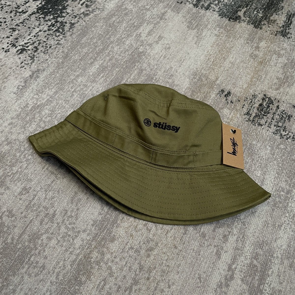 Stussy Stussy Boonie Bucket Hat Olive - L/XL Size ONE SIZE - 6 Thumbnail
