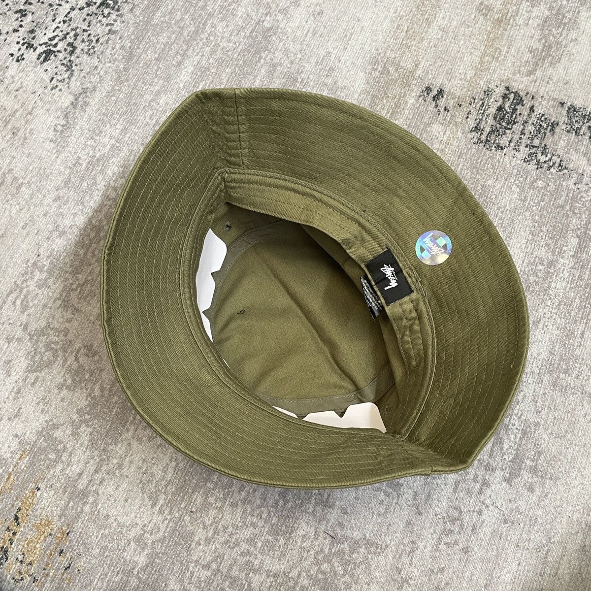 Stussy Stussy Boonie Bucket Hat Olive - L/XL Size ONE SIZE - 4 Thumbnail